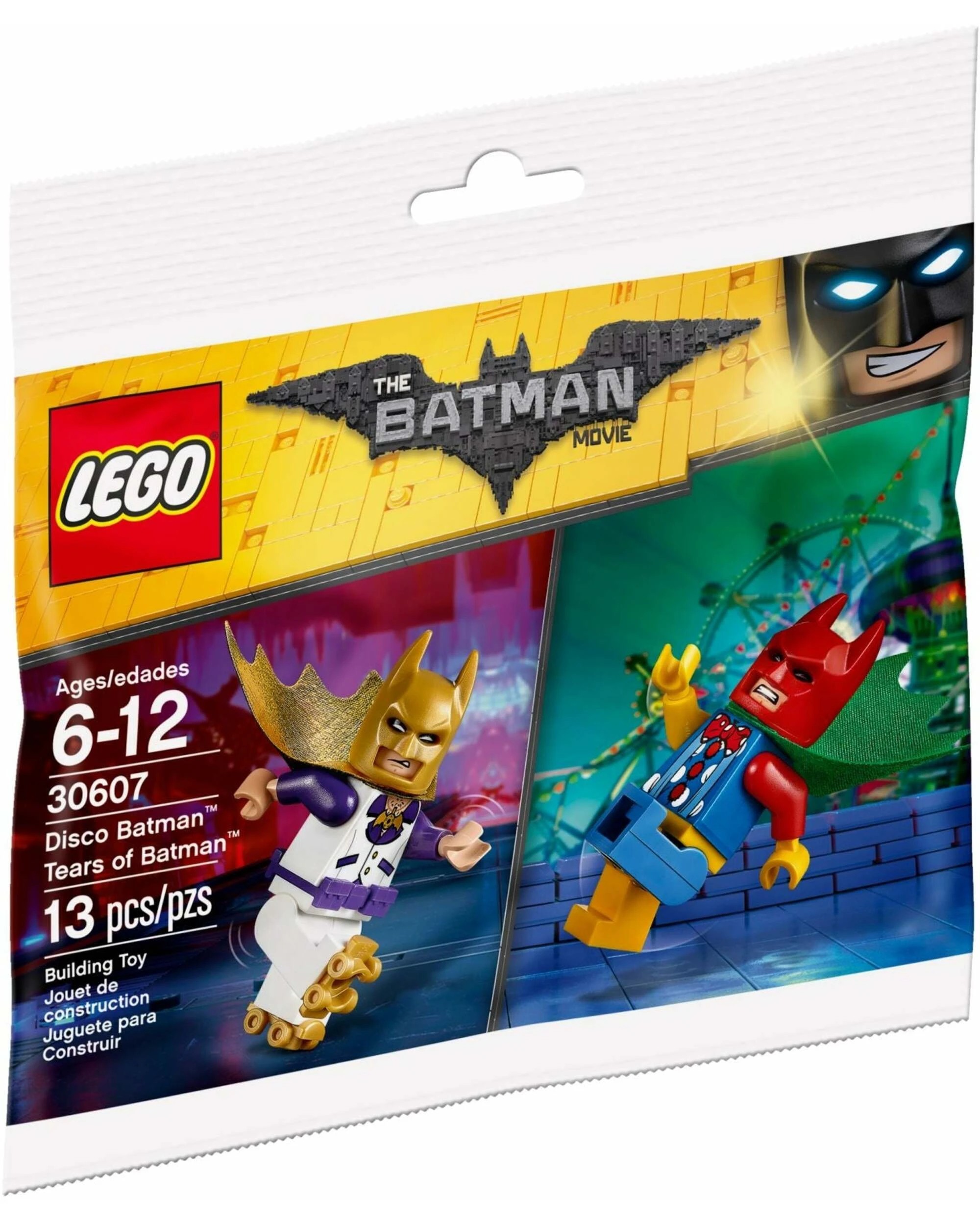 2 LEGO 30607 Disco & Tears of Batman Minifigures, 2 of 3