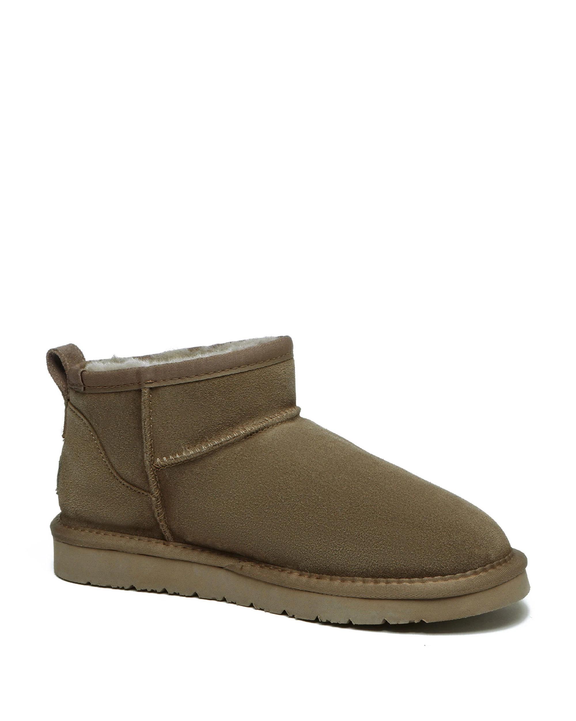 2 Australian Shepherd UGG Unisex Julia Cow Suede Boots CARIBOU, 2 of 5