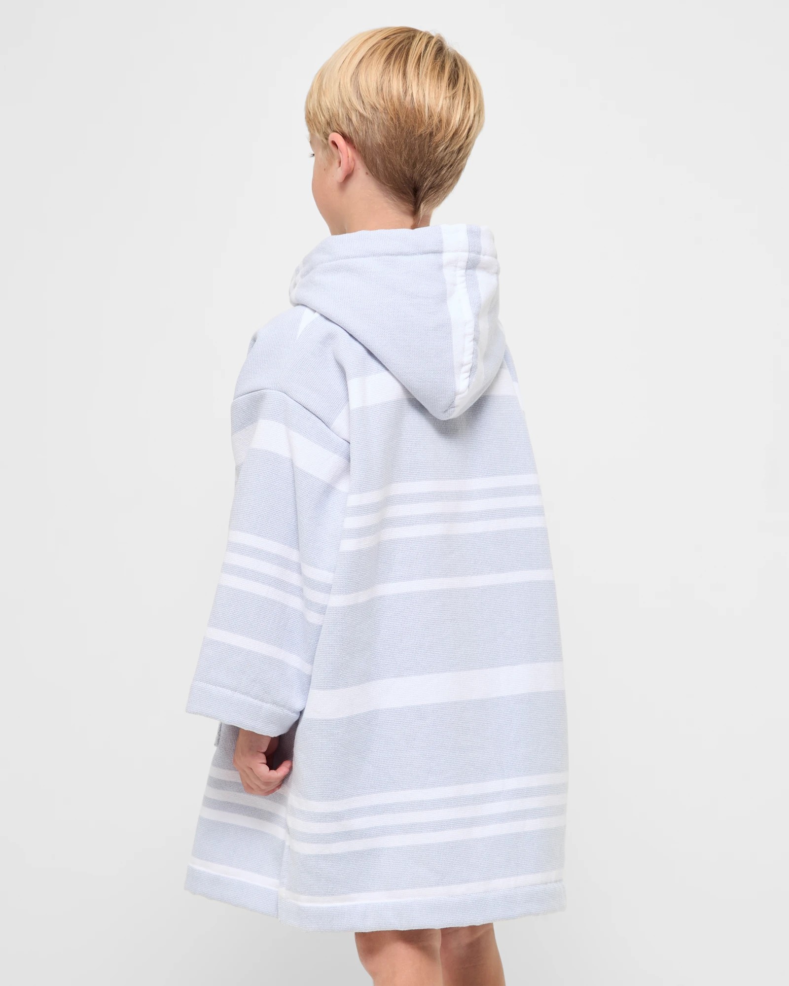 3 Target Henley Kids  Zip Thru Hooded Towel - Size: 4-6, 3 of 6