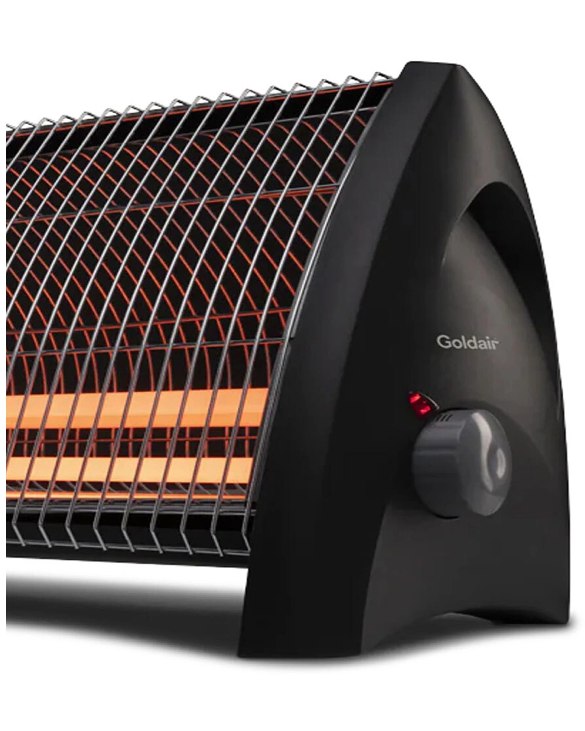 3 Goldair 57cm 2400w 3 Bar Radiant Heater Home/room/lounge Heating - Charcoal, 3 of 4