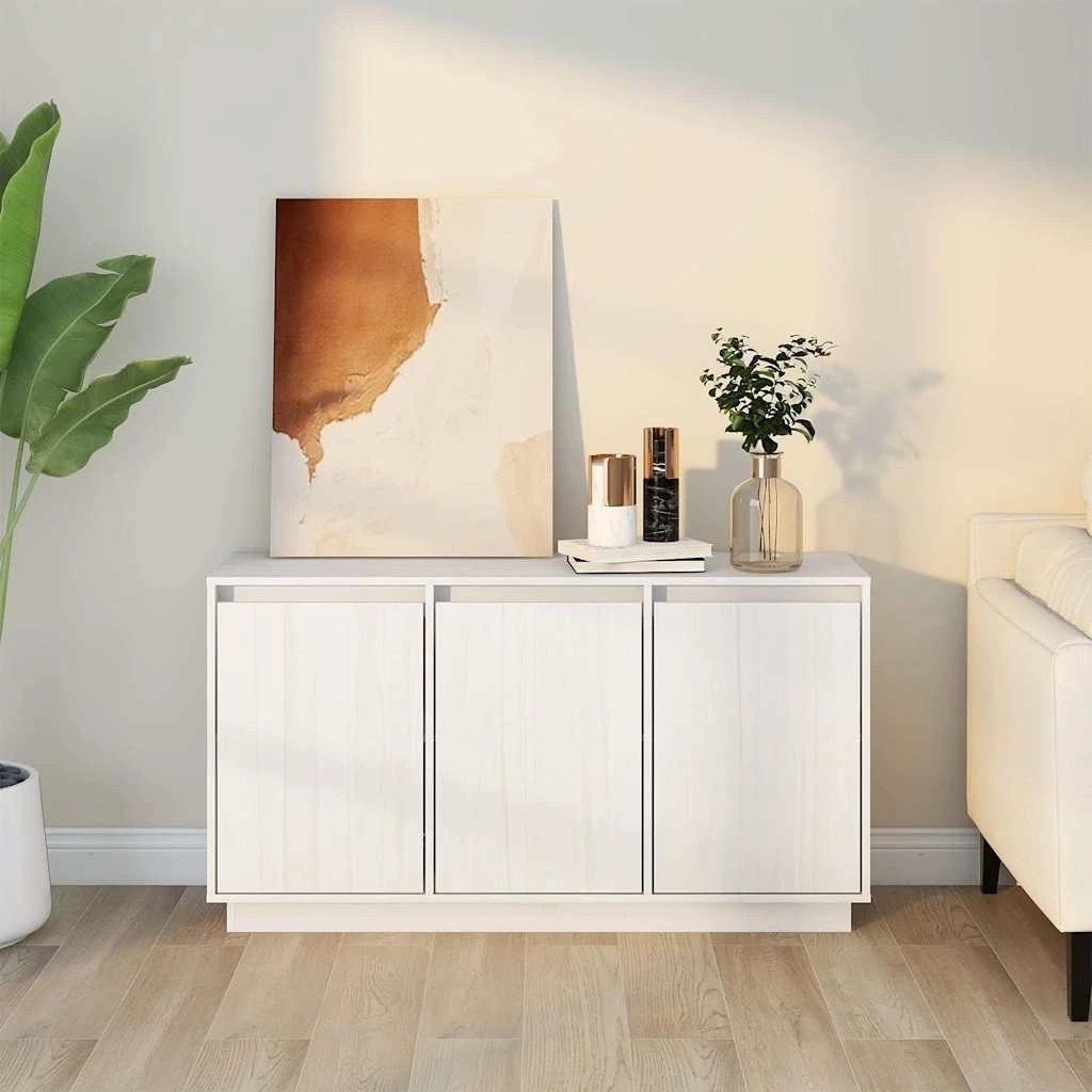 7 vidaXL Sideboard Ample Storage - White, 7 of 10