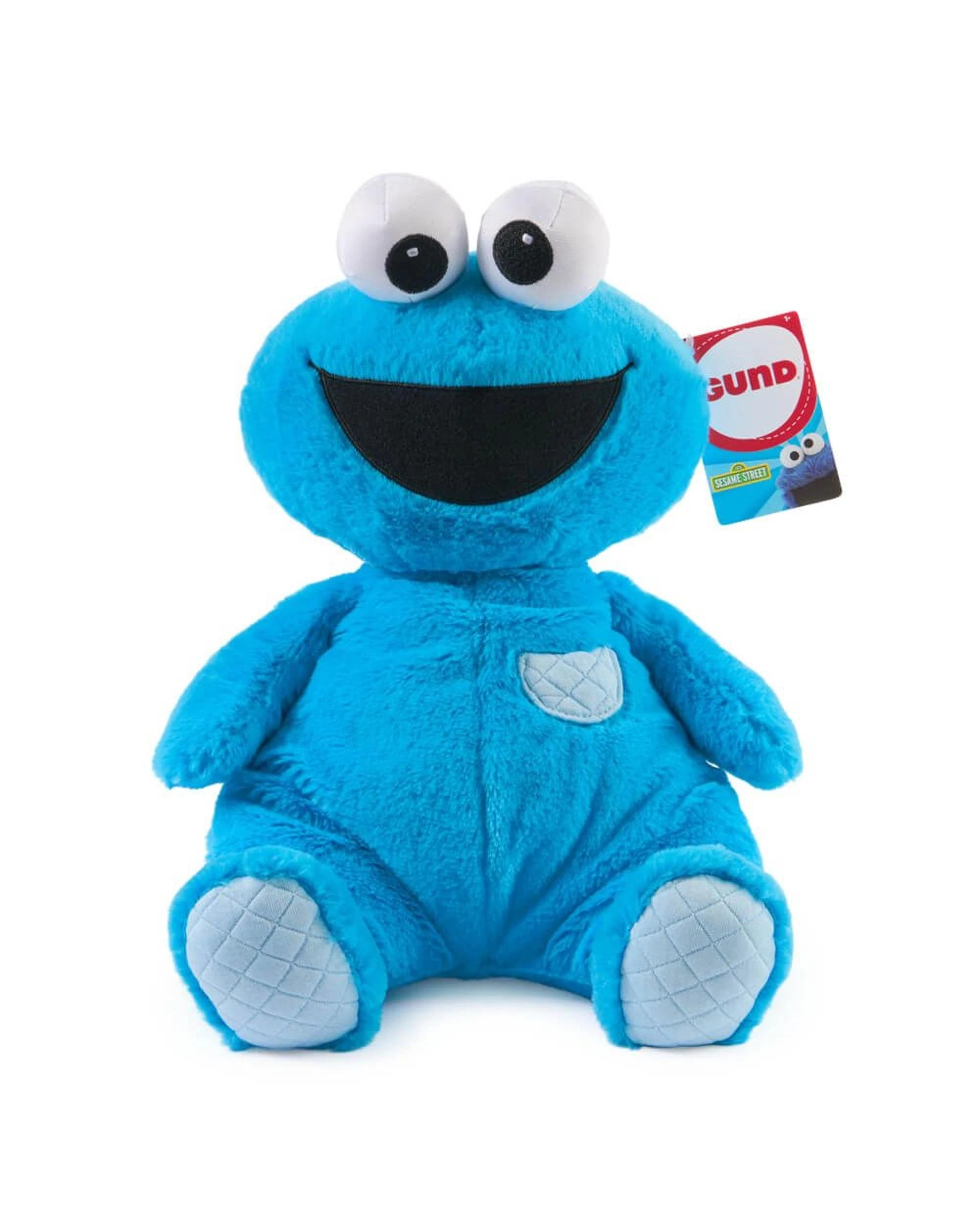 1 Gund Sesame Street Oh So Snuggly Cookie Monster Plush, 1 of 9