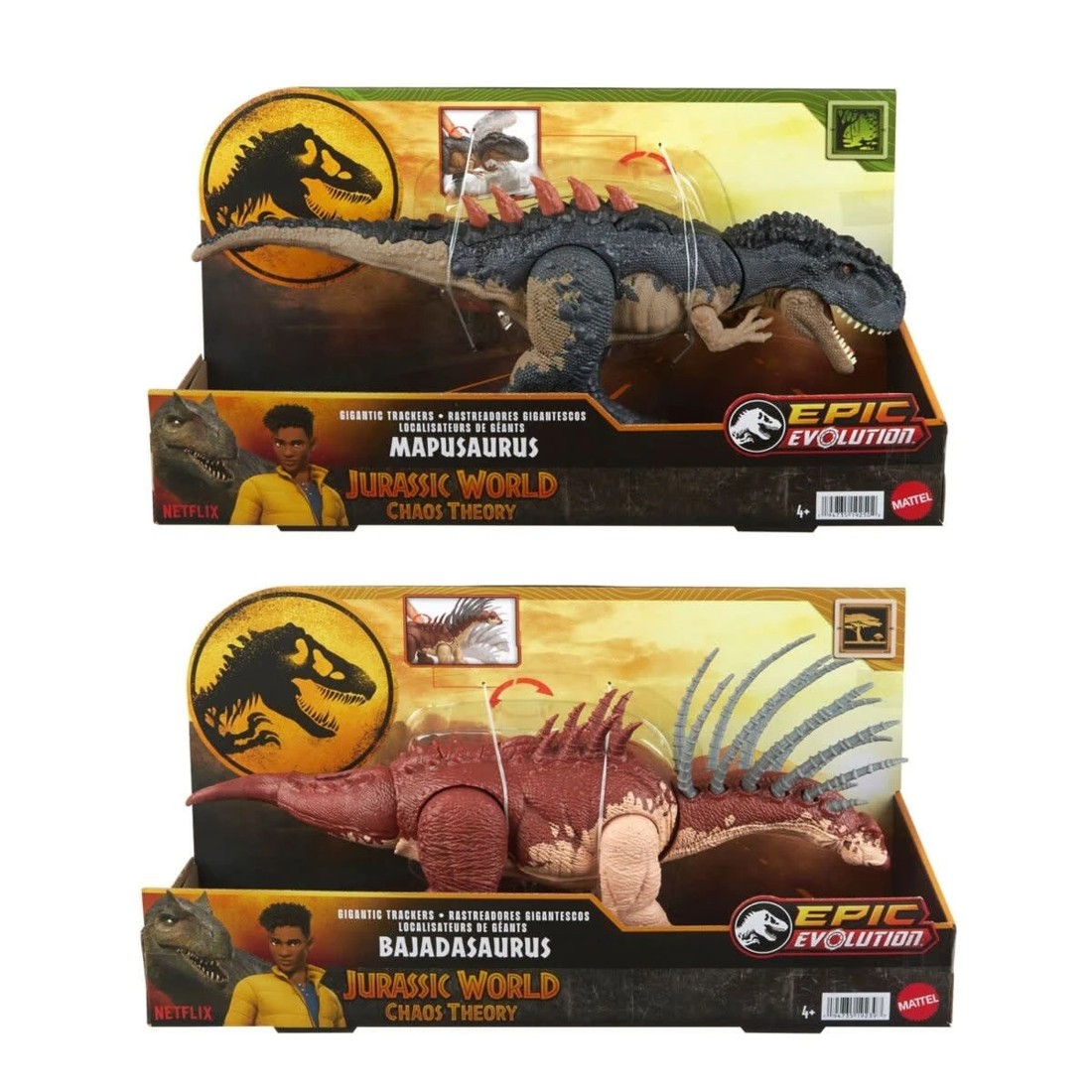 1 Jurassic World Chaos Theory Gigantic Trackers dinosaur figure - Assorted, 1 of 7