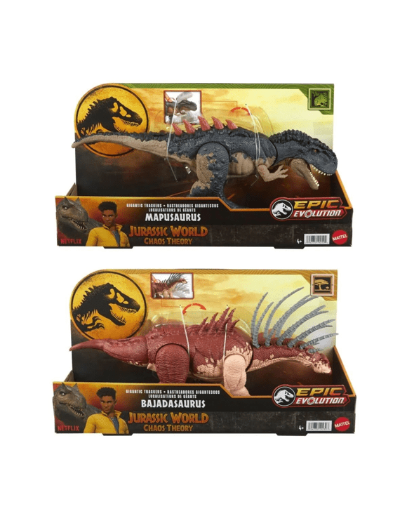 Jurassic World Chaos Theory Gigantic Trackers dinosaur figure - Assorted