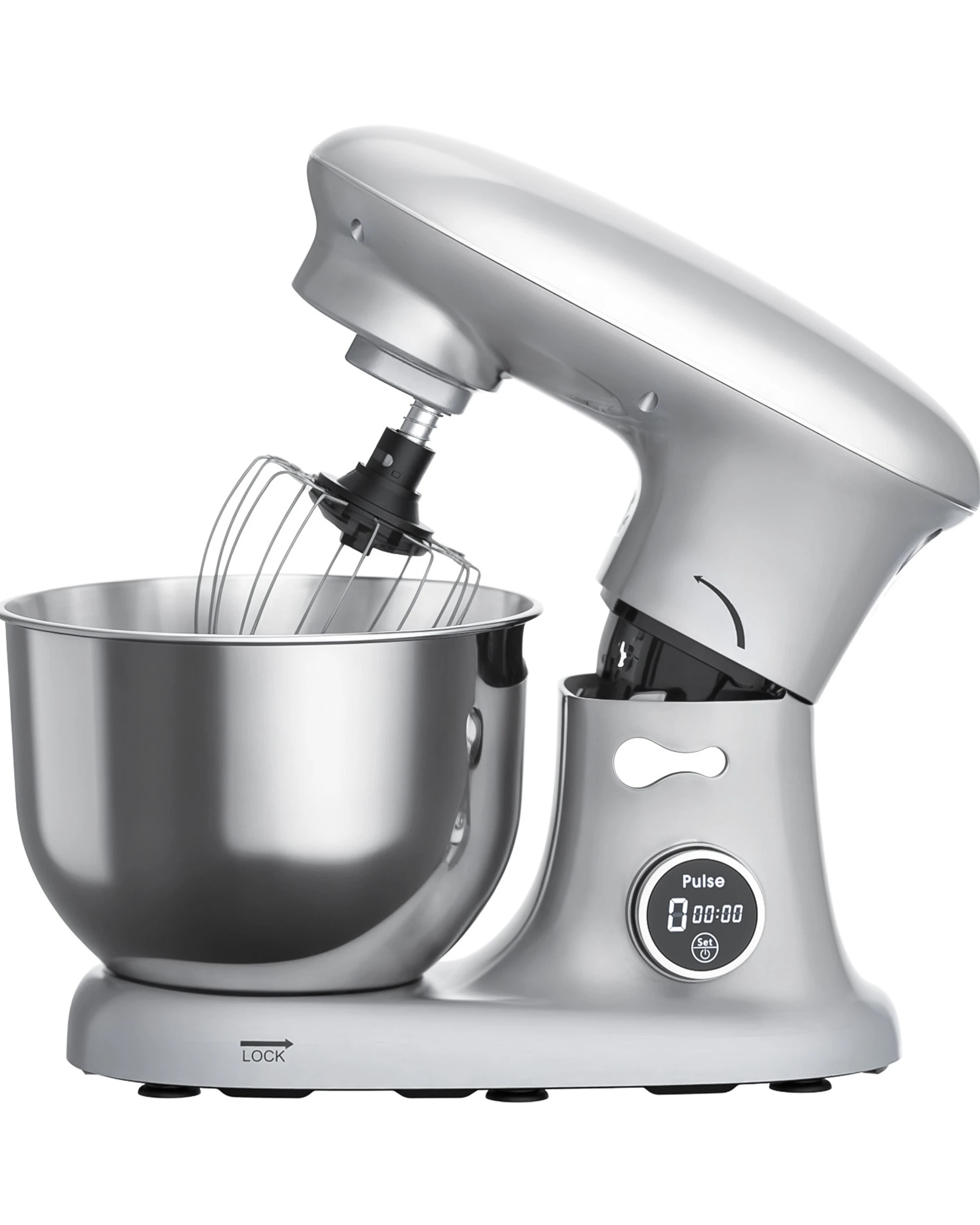 1 Advwin Stand Mixer, 8 Speed Kitchen Food Mixer, Led Control Electric Mixer With Tilt Head Pulse | 6l, 1 of 1