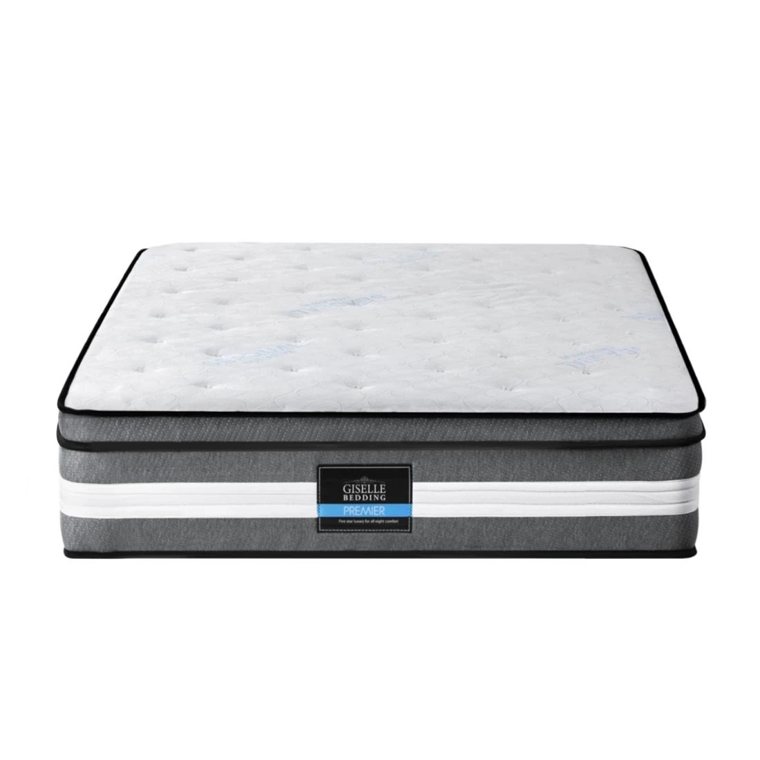3 Giselle Bedding 30cm Seaqual Fabric Mattress Gel Foam Pocket Spring King Single Size - King Single Bed - Multi, 3 of 7