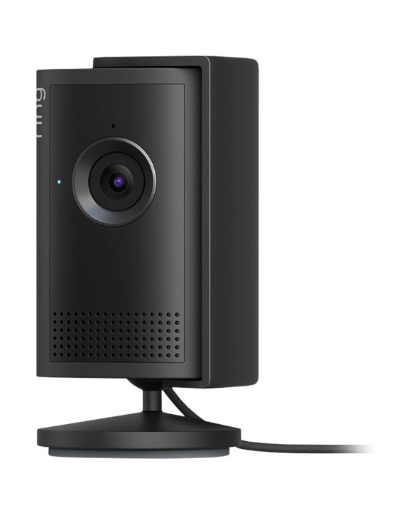 Ring Indoor Security Camera Plus Plugin Black