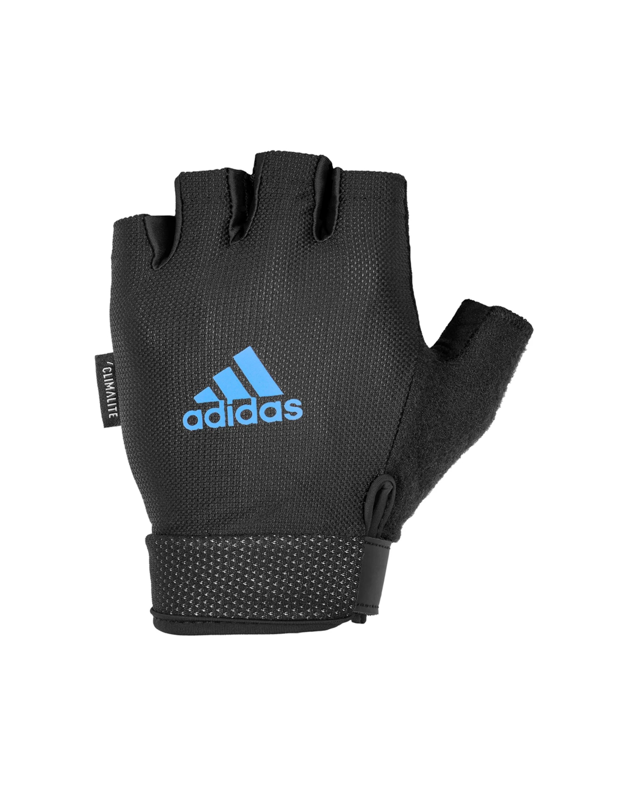 2 Adidas Essential Adjustable Gloves Medium Unisex Climalite Padded Palm - Multi, 2 of 10