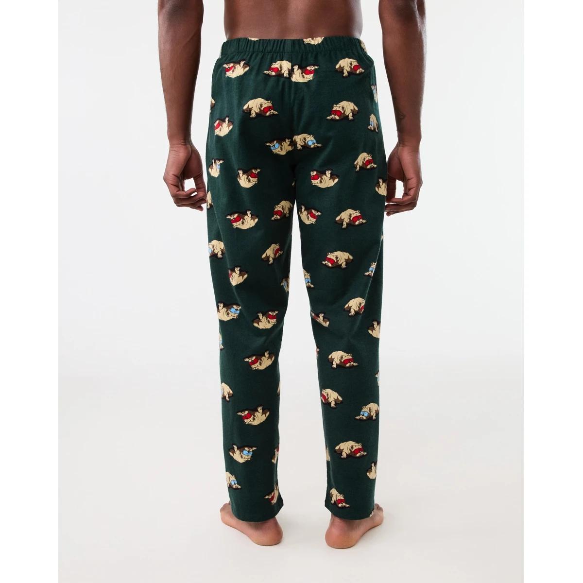 3 Flannel Sleep Pants Slp Dog, 3 of 5