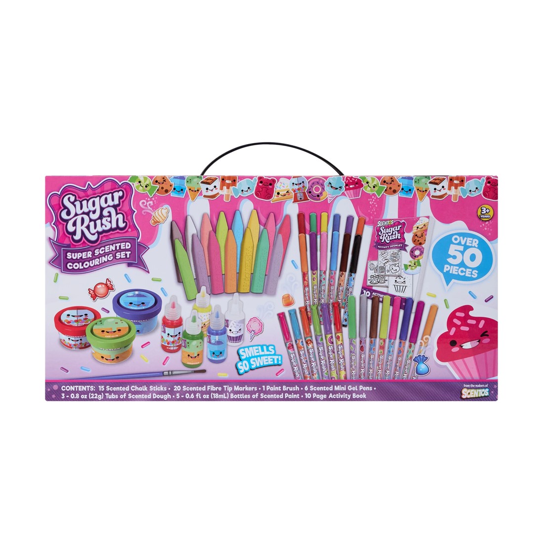 1 Sugar Rush Super Scented Colouring Set, 1 of 10