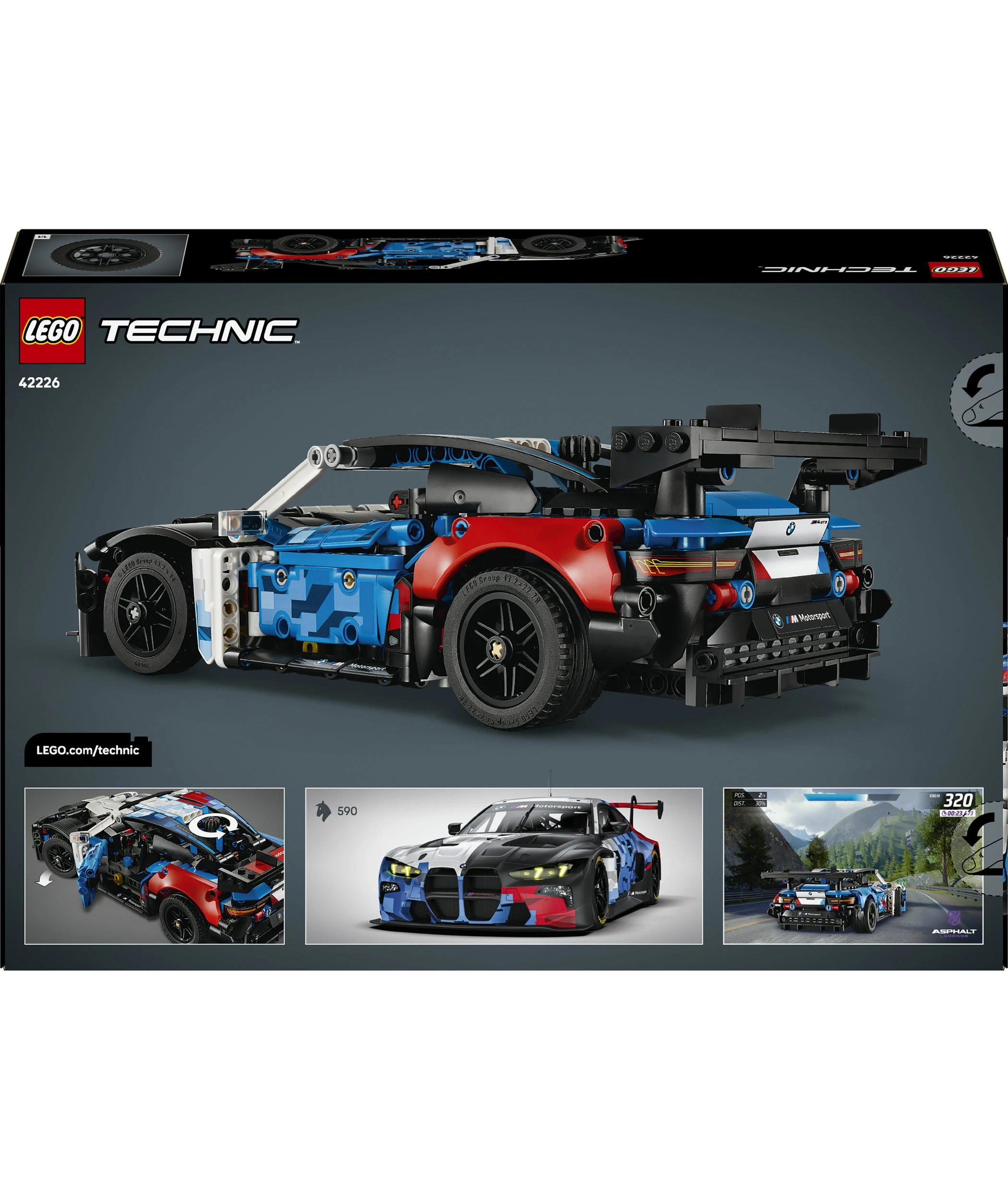 10 LEGO Technic BMW M4 GT3 EVO Race Car 42226, 10 of 10