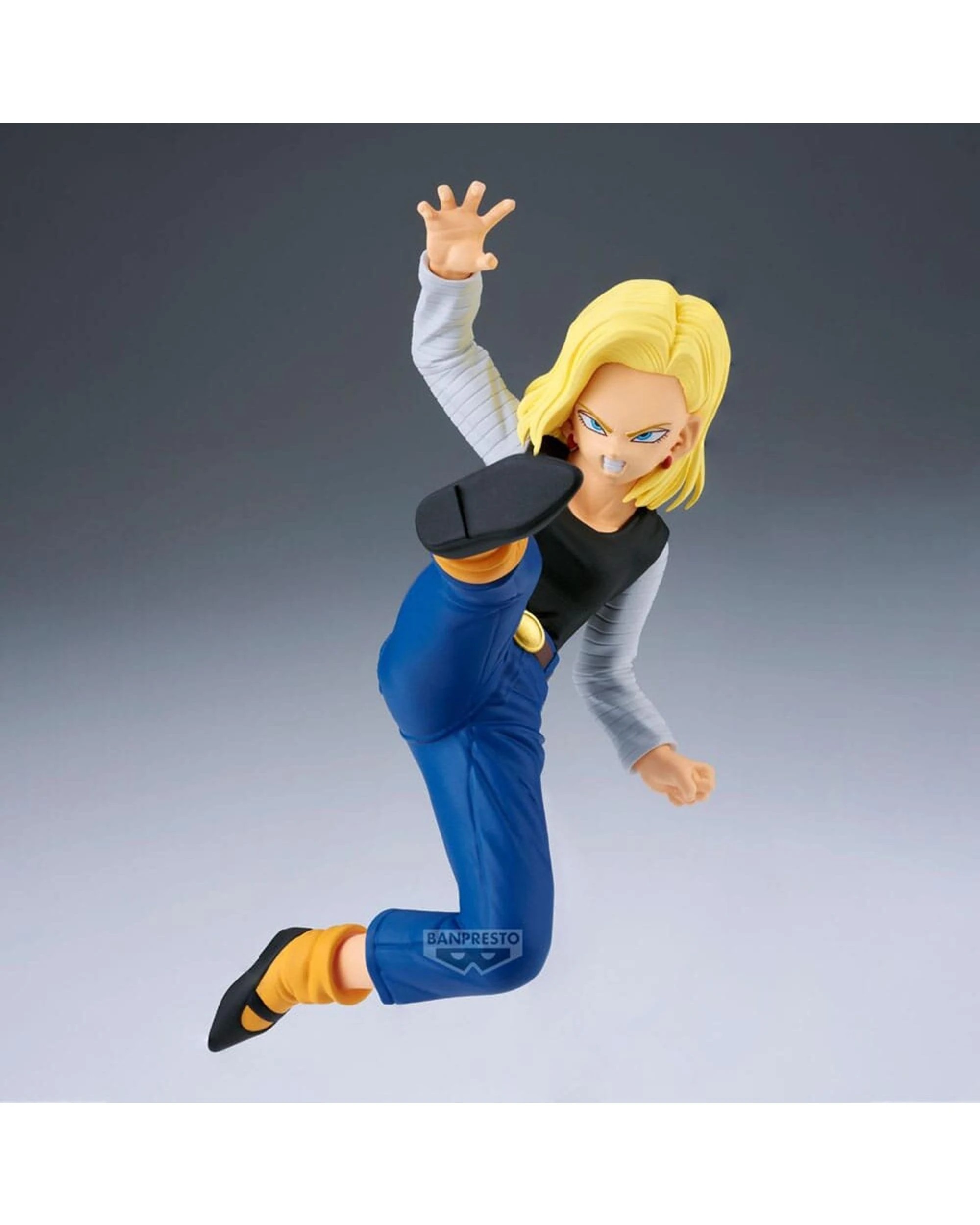 2 Banpresto Match Makers Dragon Ball Z Android 18 and Mr Satan - vs Mighty Mask -  Figure, 2 of 8