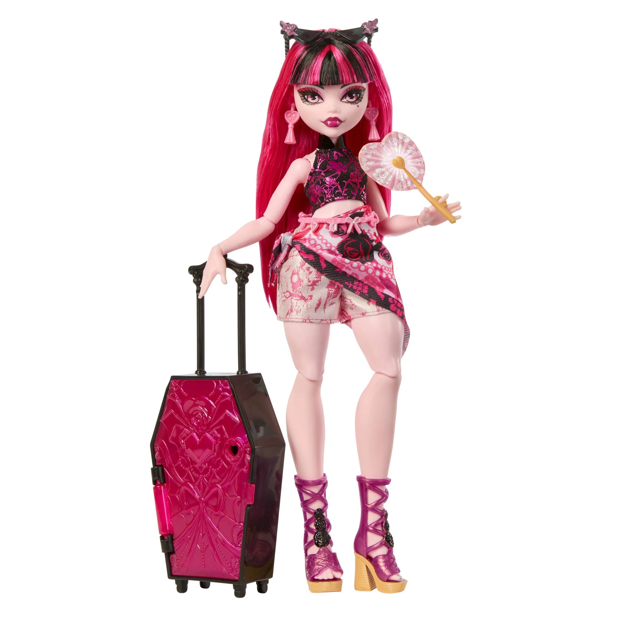 2 Monster High Skulltimate Secrets Gore-geous Oasis Draculaura Playset, 2 of 6