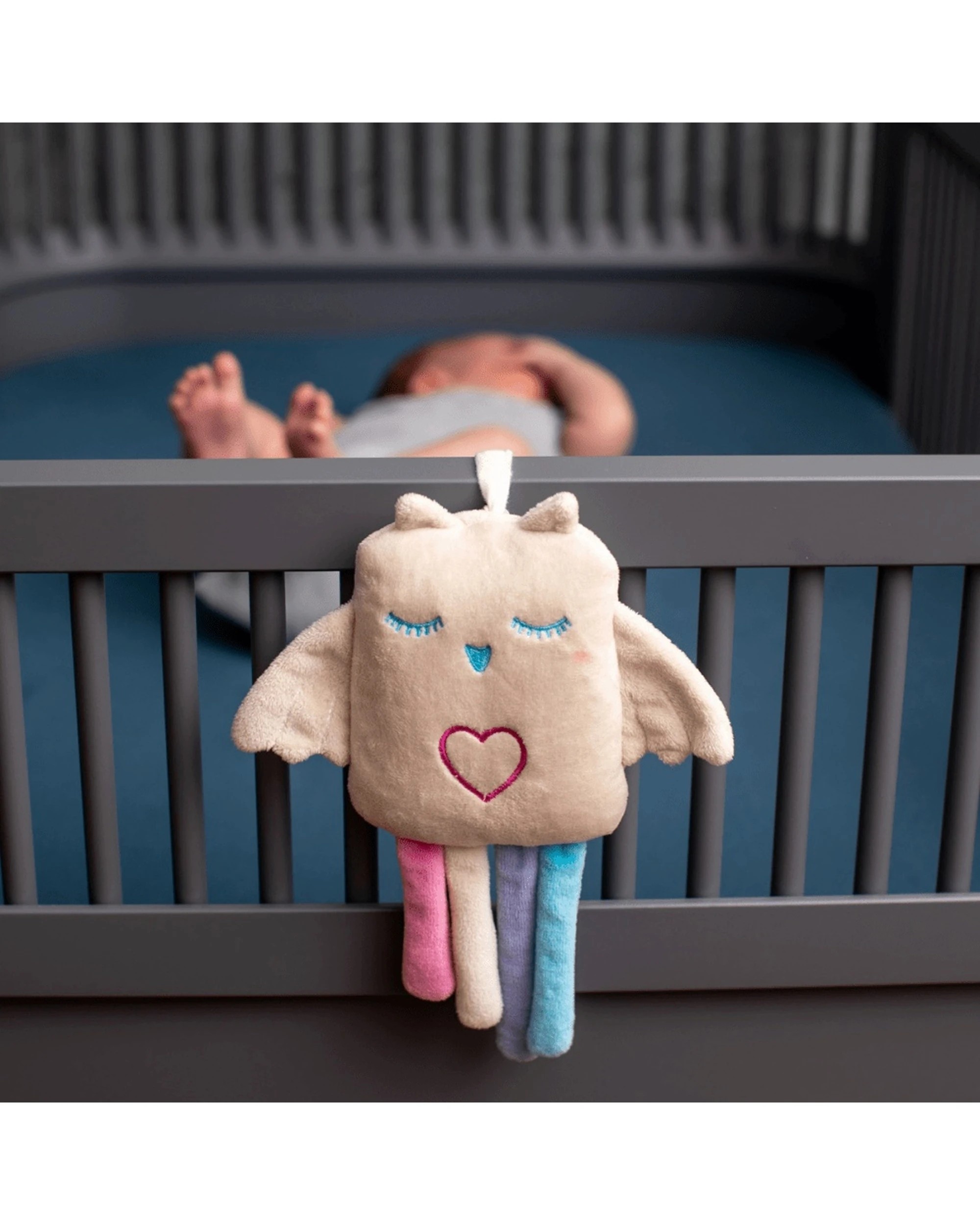 2 Roro Lulla Owl Soother And Sleep Companion For Babies With 24 Hour Breath Sounds - Multi, 2 of 3