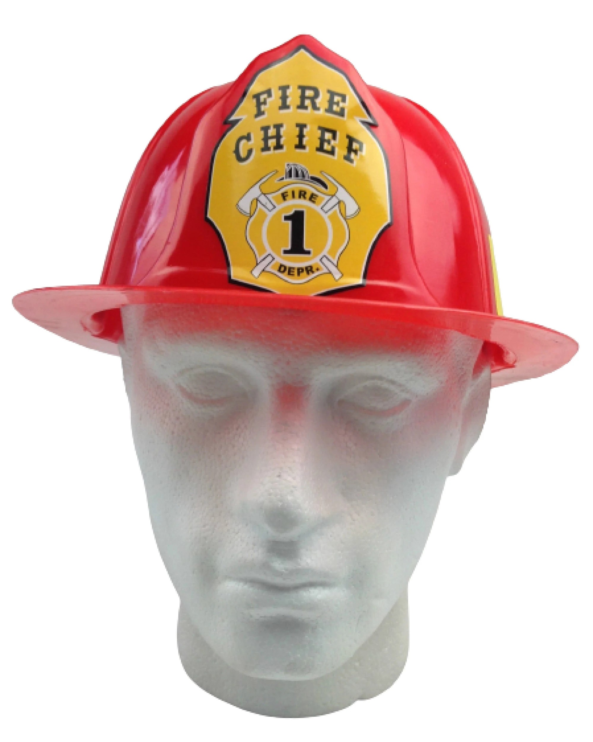 2 BR Costumes Fireman Hat Costume Accessory for Dress-Up and Parties (12-Pack), 2 of 4