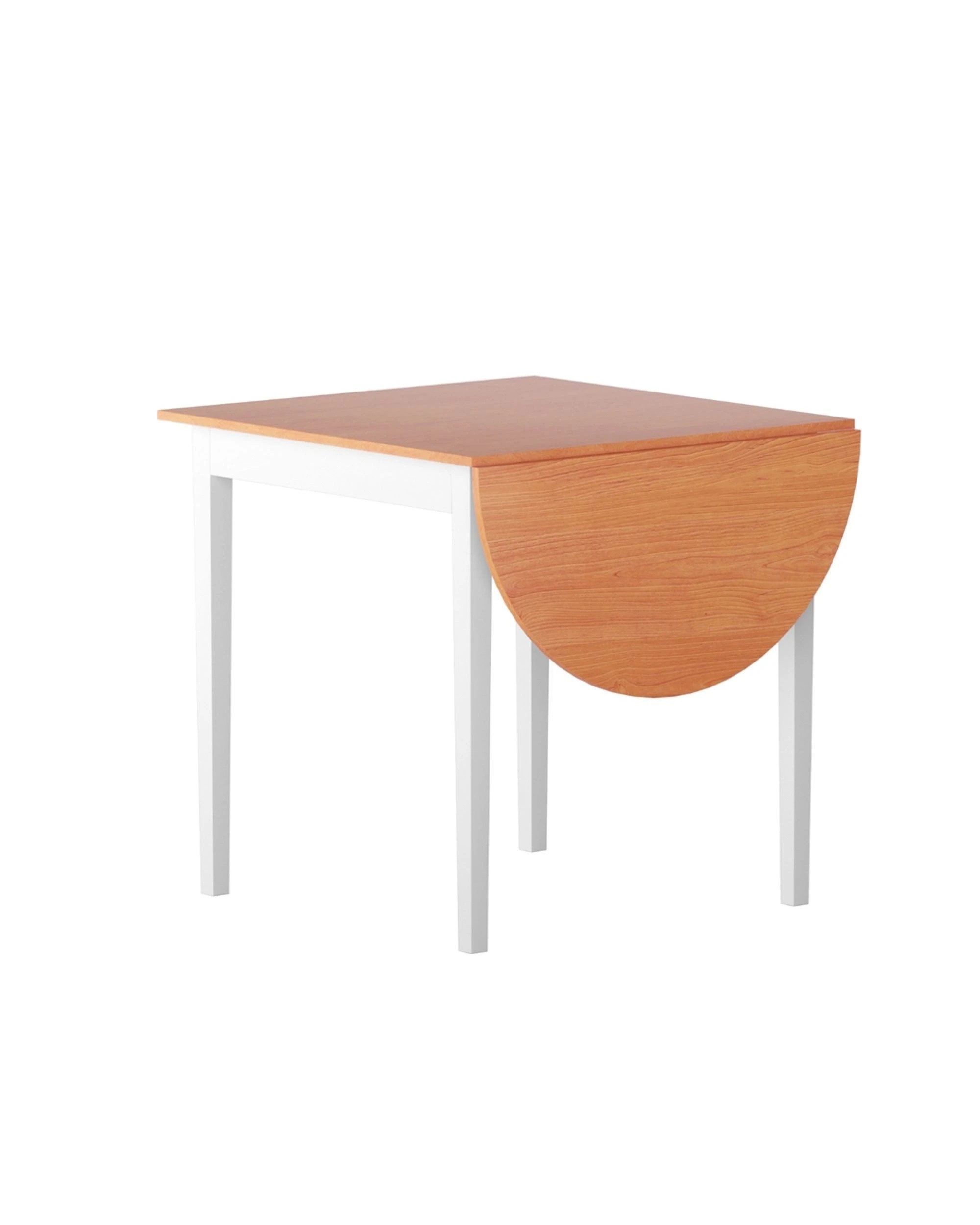 1 1.1m Artiss Dining Table Extendable
 - Brown, 1 of 2