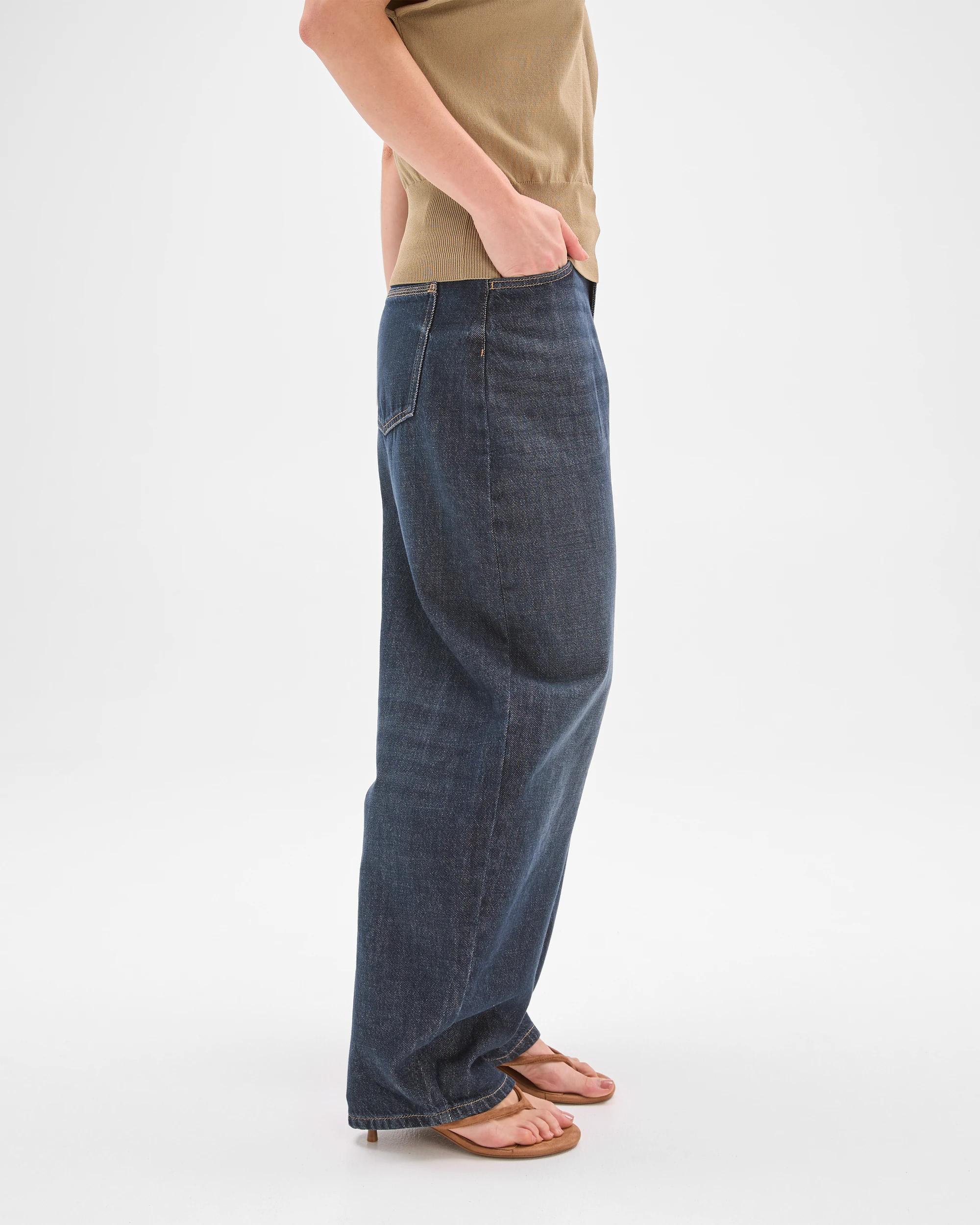7 Lily Loves Australian Cotton Blend Bow Leg Denim Jeans BELLA BLUE, 7 of 7