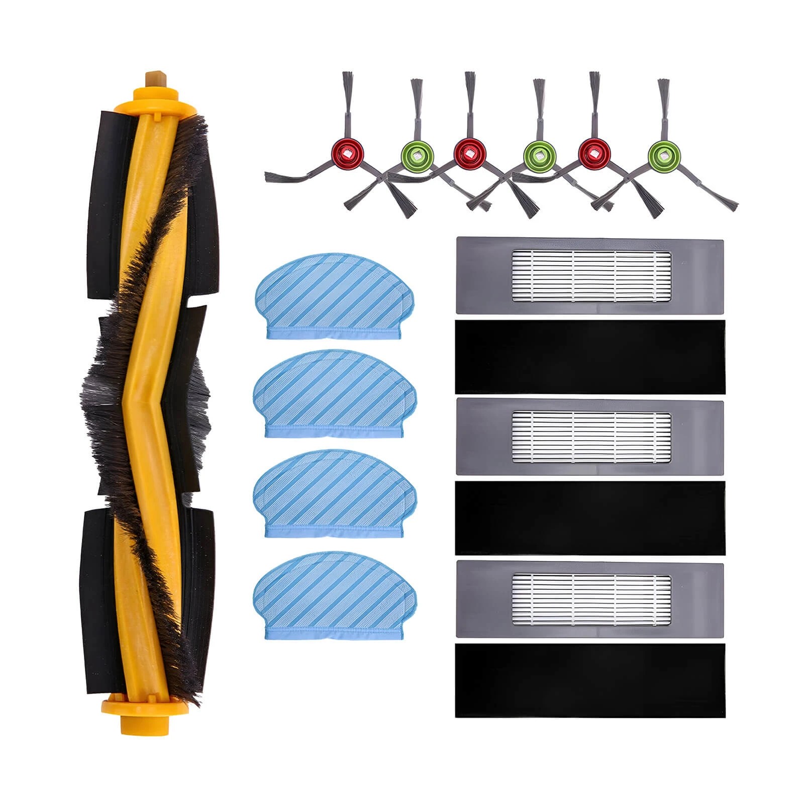 1 Hygieia Value Pack for Ecovacs Deebot Ozmo Robot Vacuum Cleaner - Grey, 1 of 10