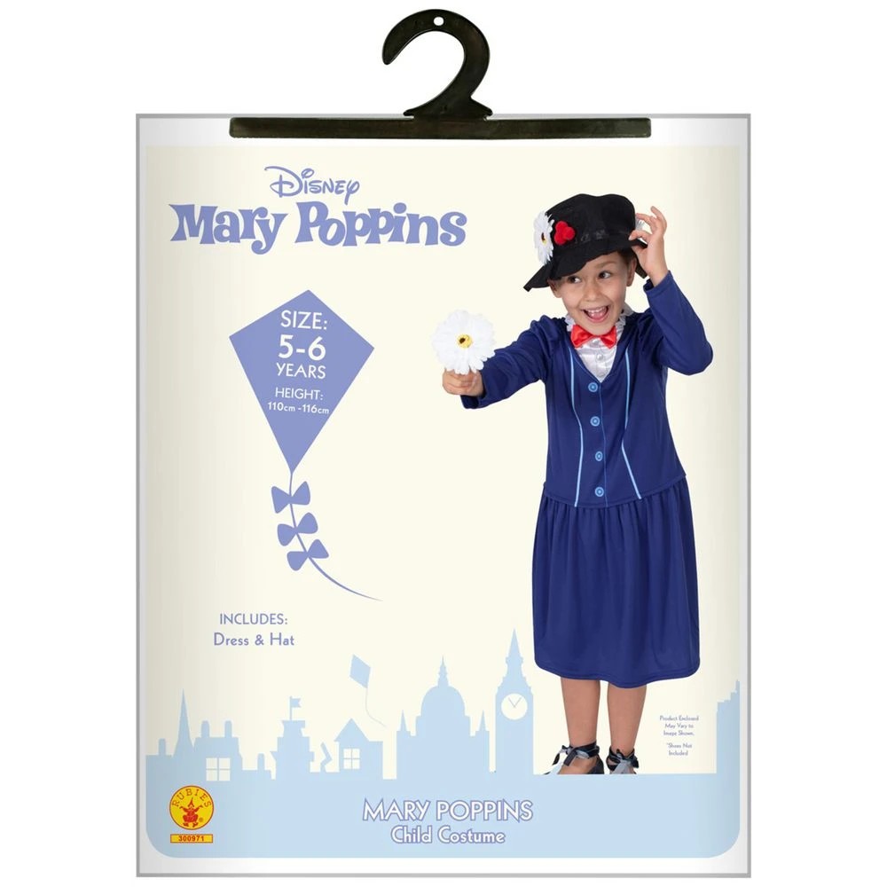 4 Rubies Mary Poppins Costume 5-6 Years, 4 of 4