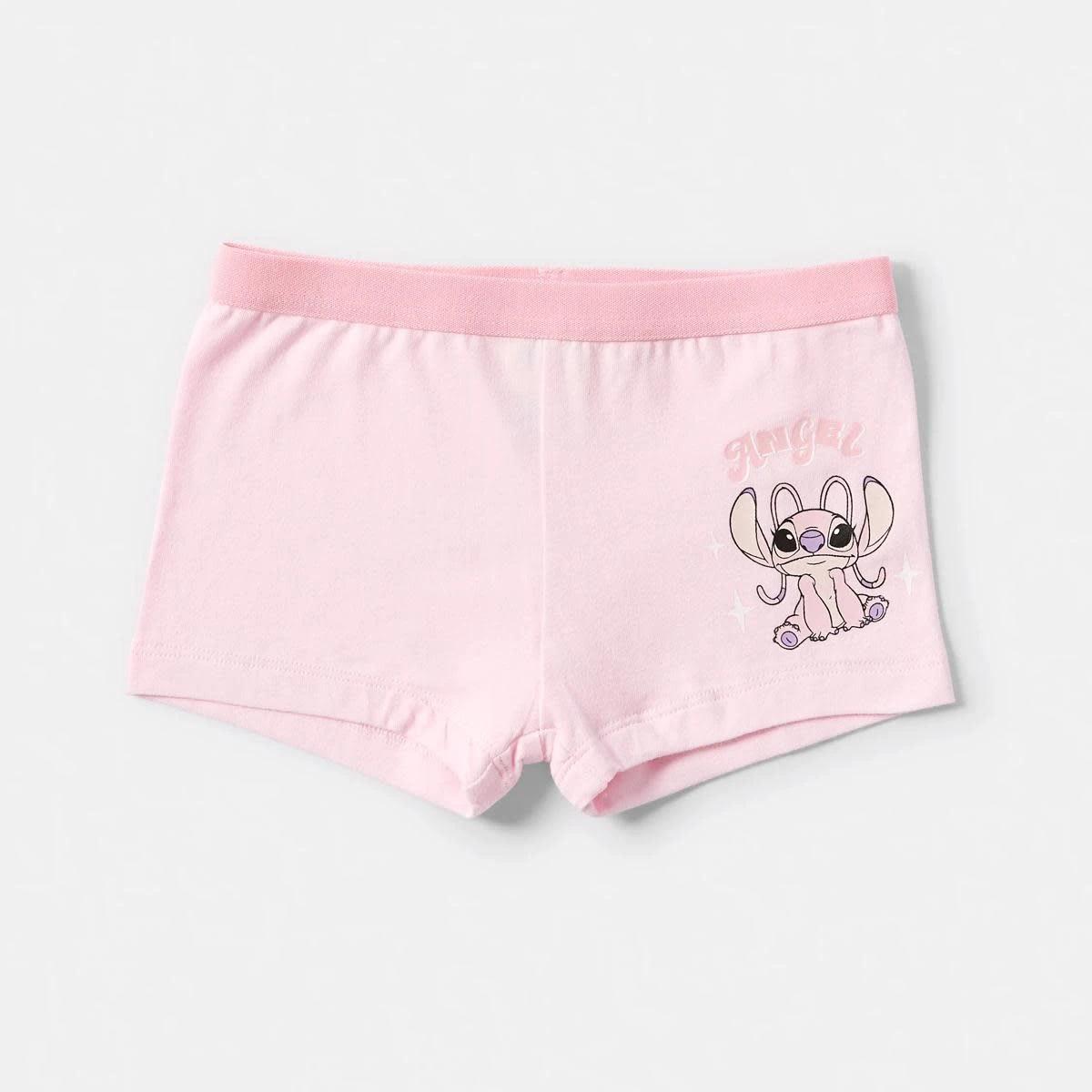 5 3 Pack Disney Lilo & Stitch License Shorties PINK STITCH, 5 of 5