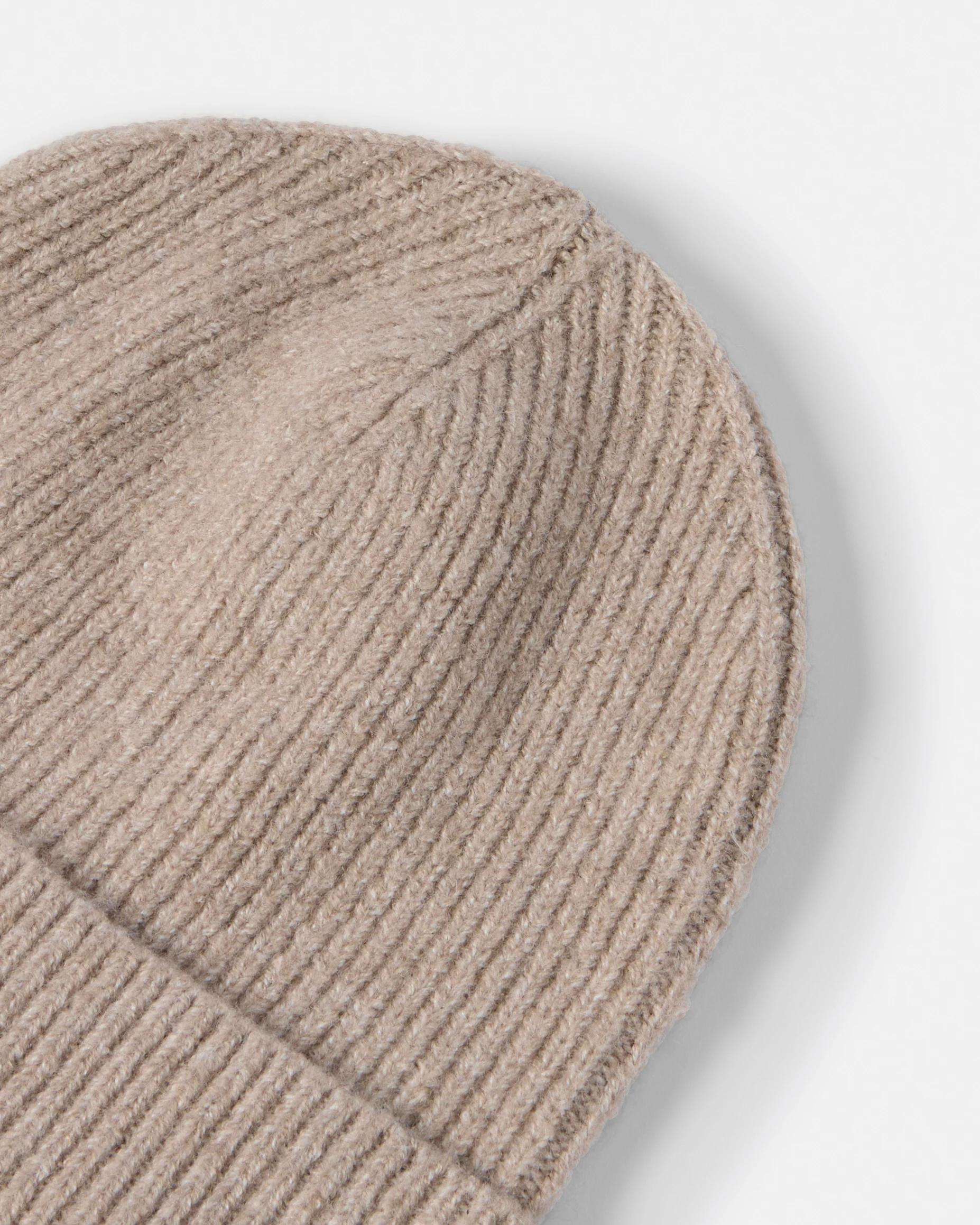 3 Fine Knit Beanie Bge Otml, 3 of 3