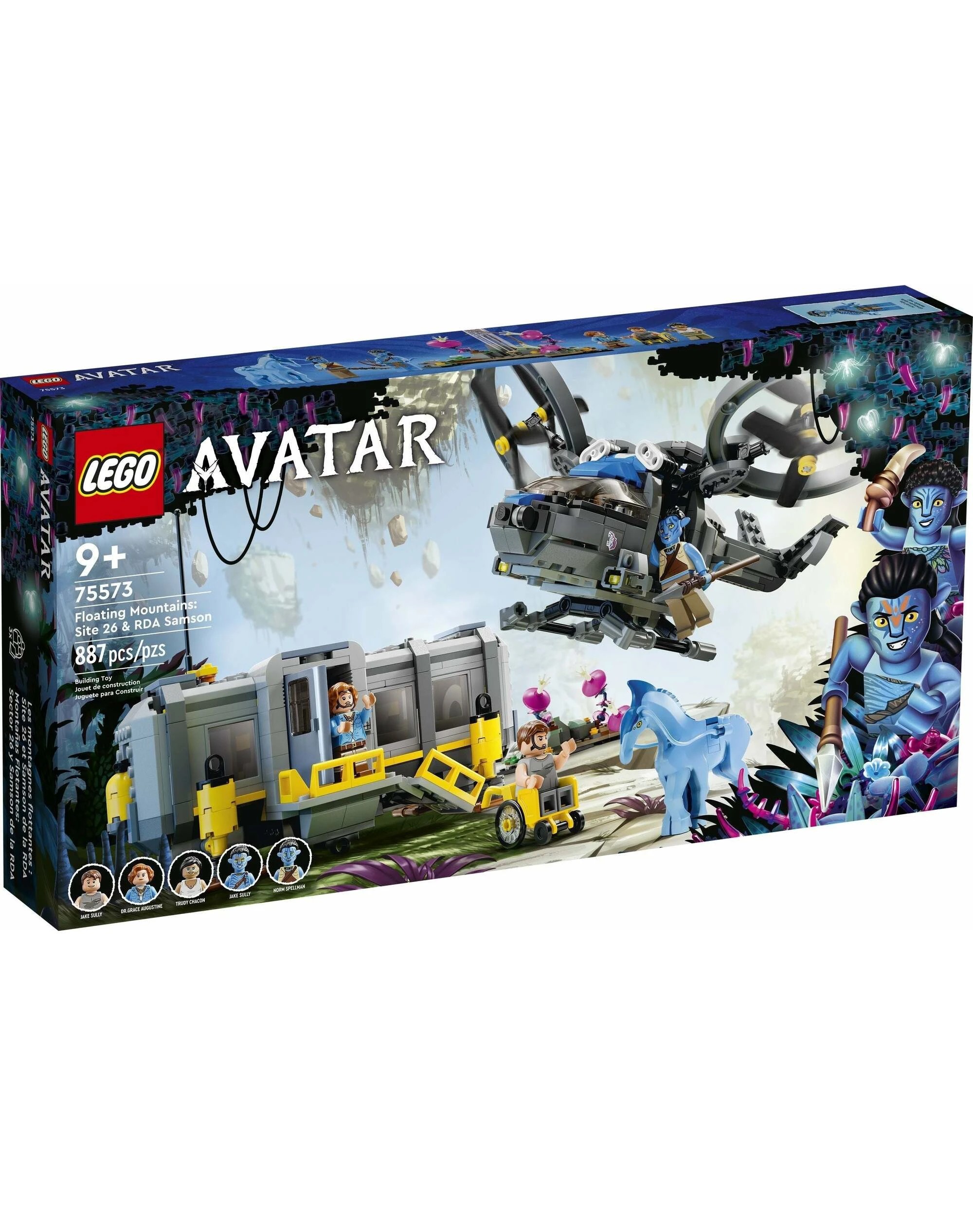 1 LEGO Avatar 75573 Floating Mountains: Site 26 & RDA Samson, 1 of 5