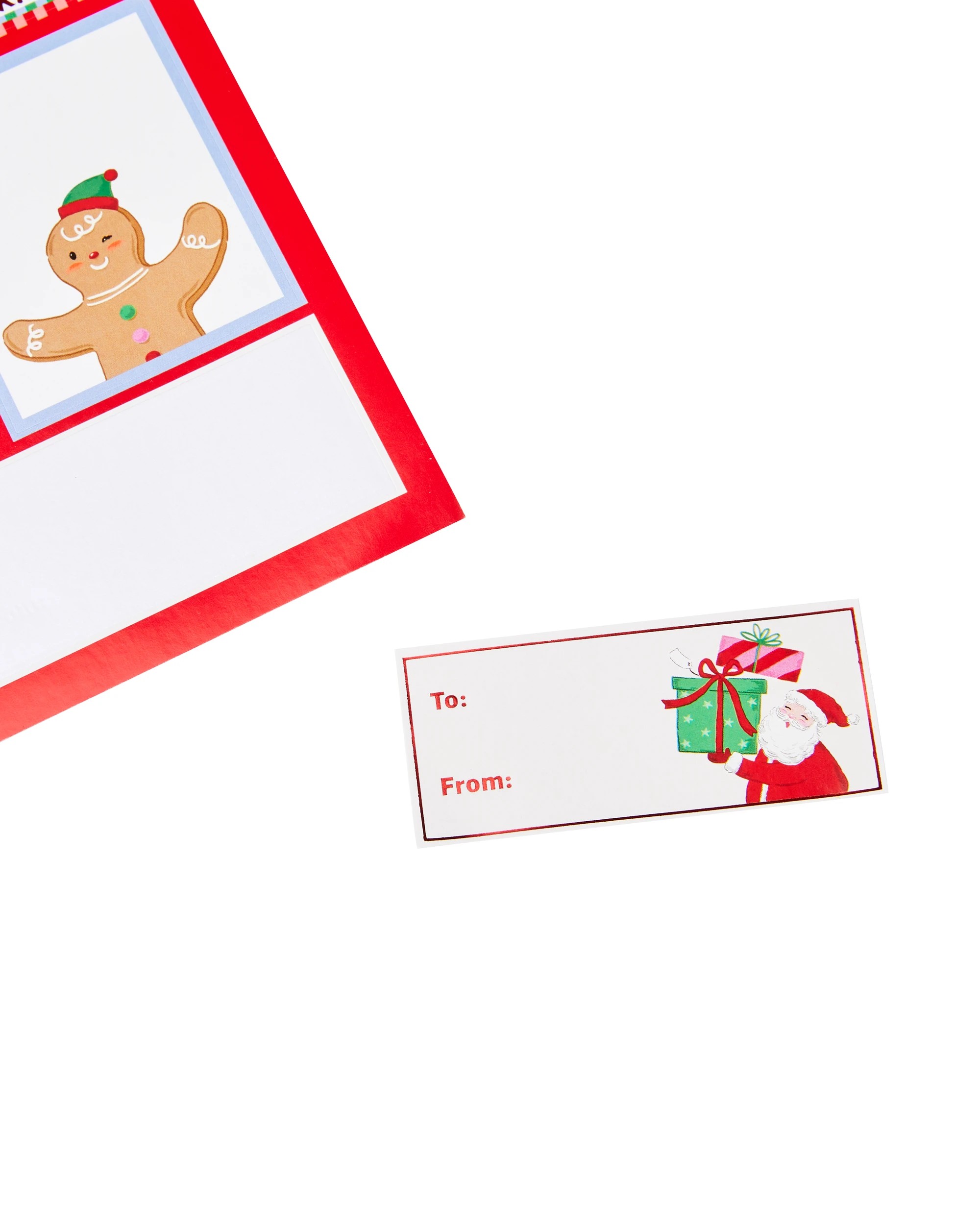6 100 Pack Christmas Sticker Tags - Assorted, 6 of 6