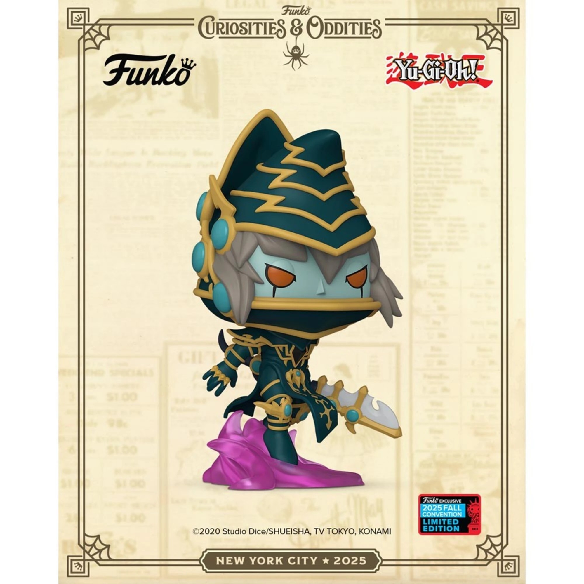 3 Yu-Gi-Oh! - Dark Paladin NYCC 2025 Pop! Vinyl Figure, 3 of 3
