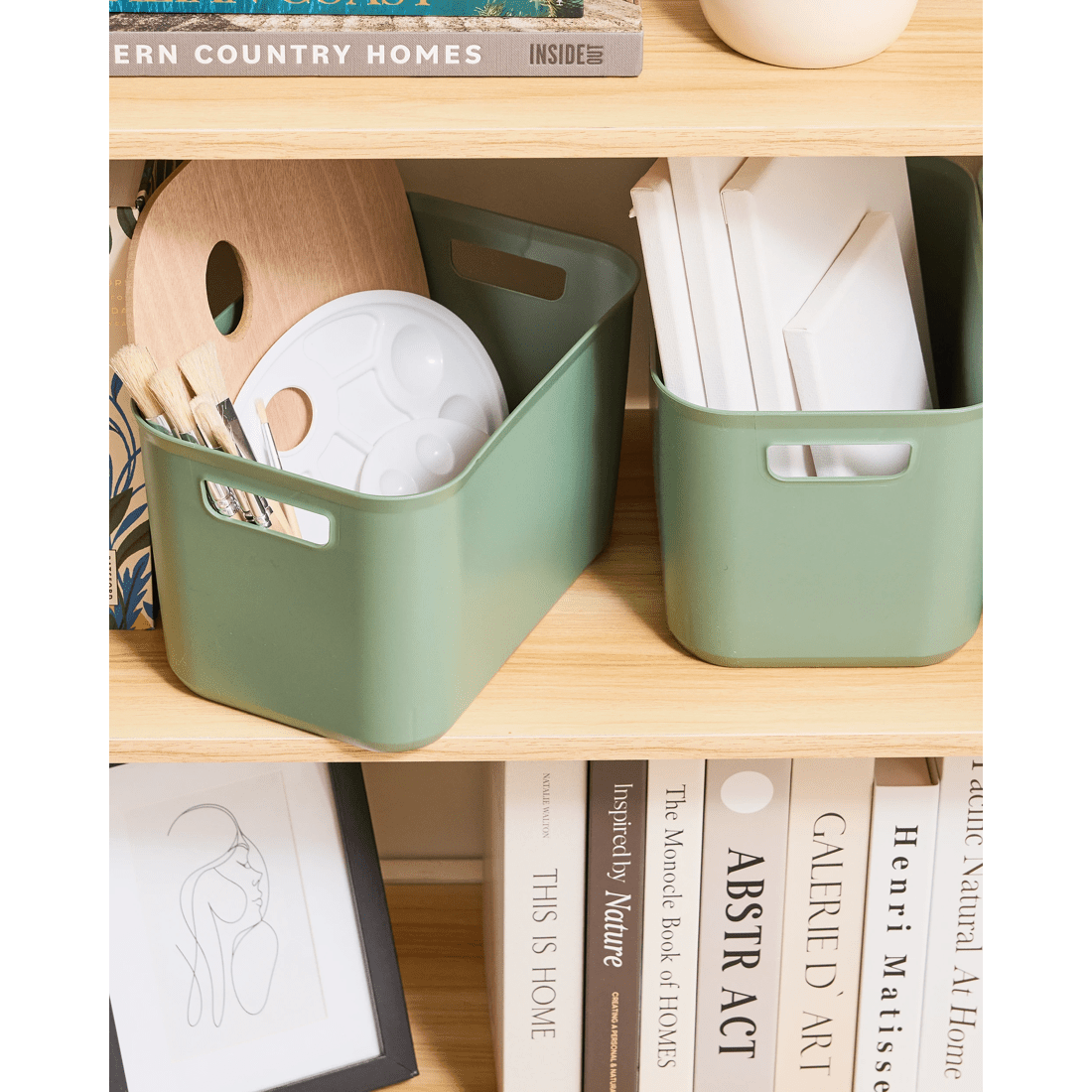 10 3 Pack 5.8L Utile Tubs - Green, 10 of 10