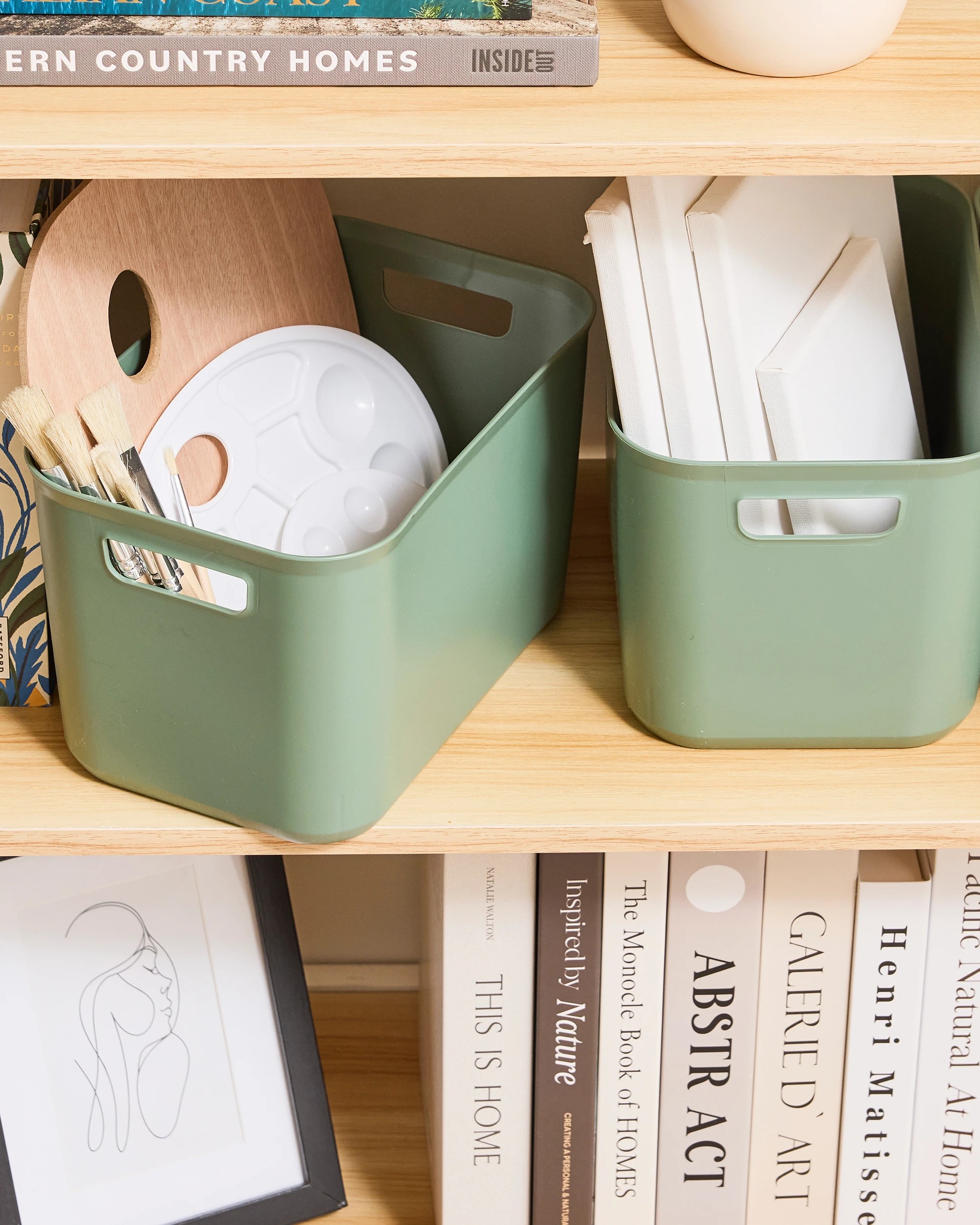 10 3 Pack 5.8L Utile Tubs - Green, 10 of 10