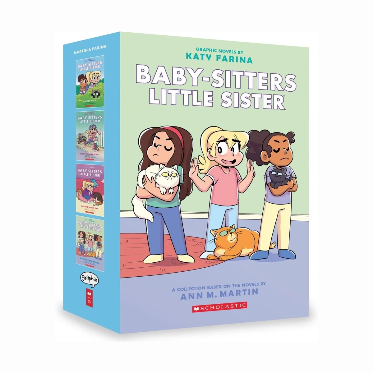 1 Baby-Sitters Little Sister Graphic Novels 1-4 by Ann M. Martin - Boxed Set, 1 of 1