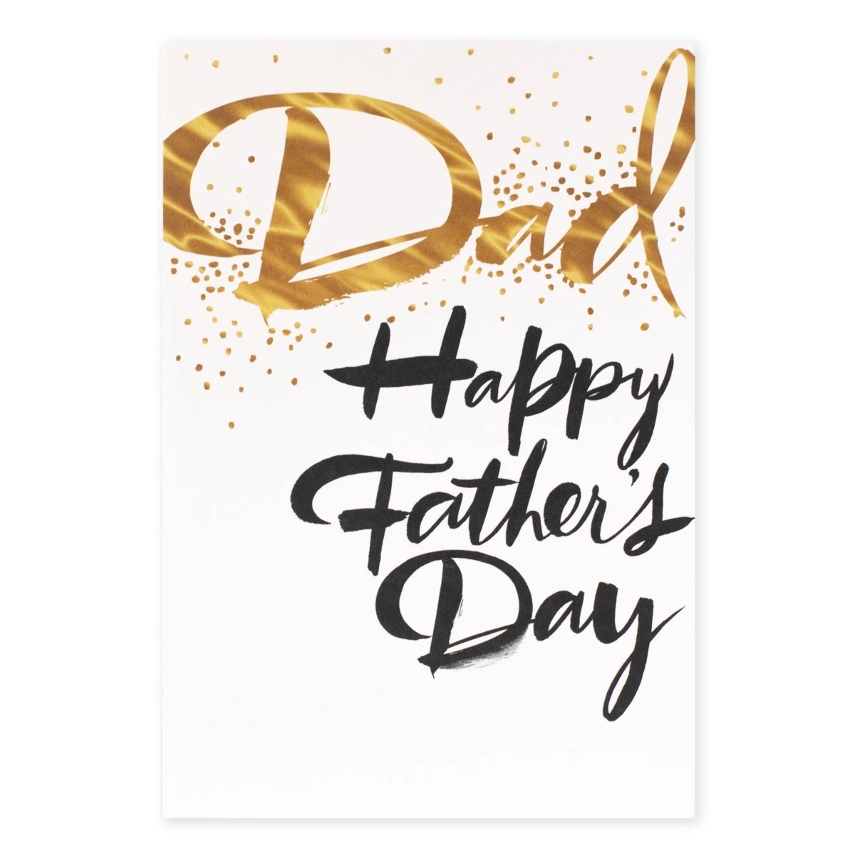 3 Hallmark Father's Day Card - Black & Gold, 3 of 3