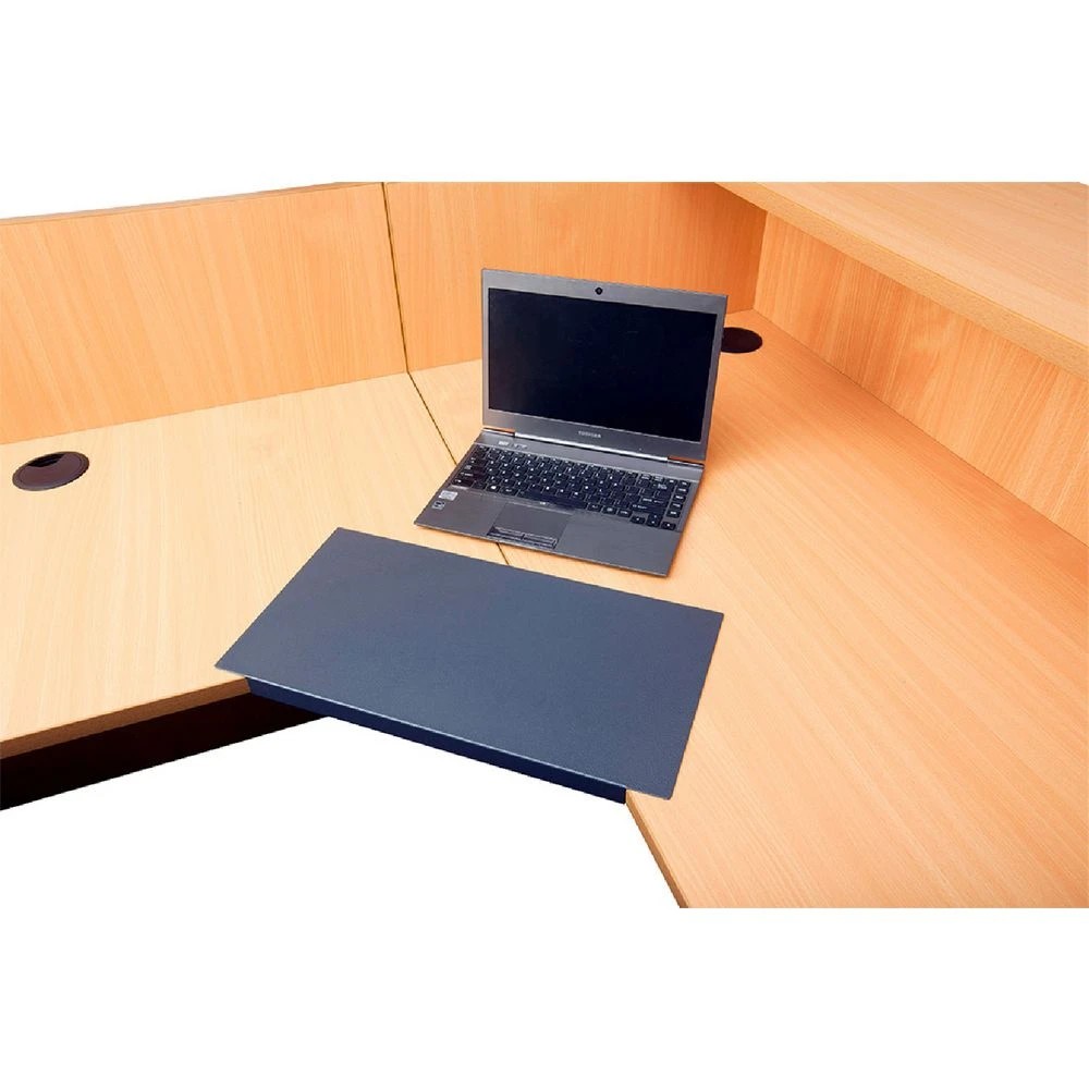 1 Rapidline Corner Lozenge for Workstation 33mm Top Office Furnishing Accessories Parts Commercial Desking Accessories, 1 of 1