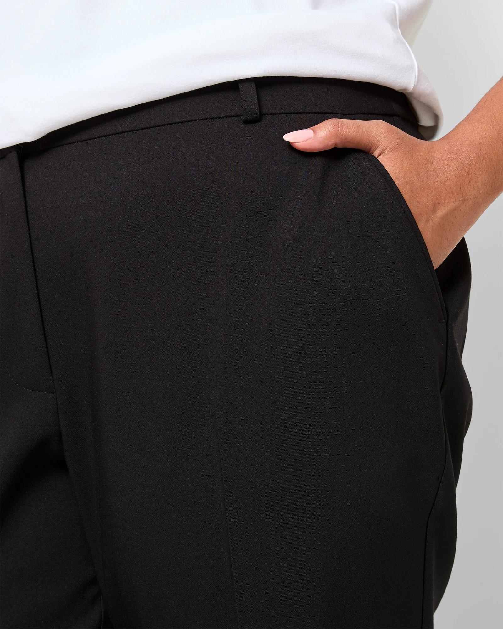 5 Target Plus Size Straight Leg Pants BLACK, 5 of 5