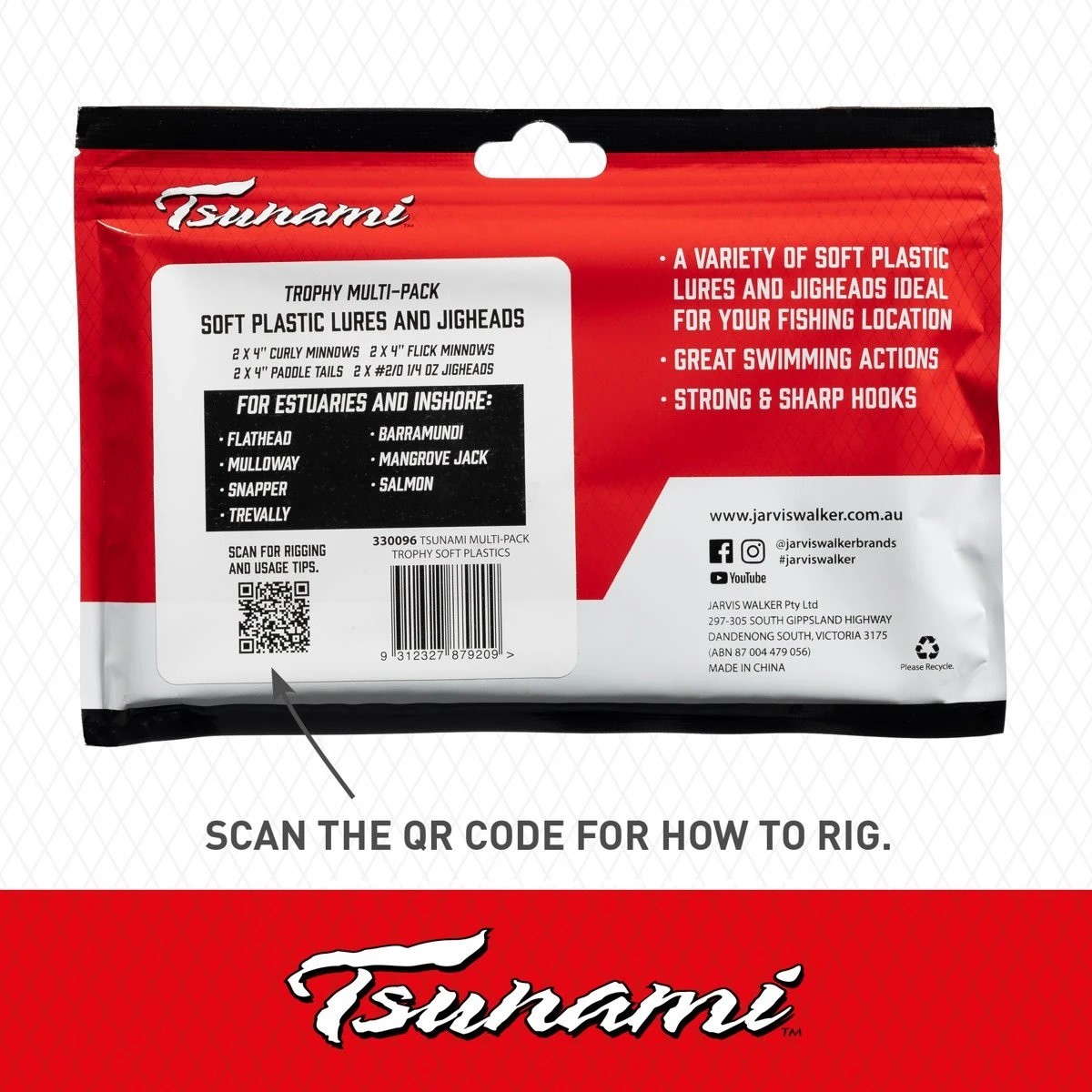 7 Tsunami Trophy Lures Multi Pack, 7 of 7