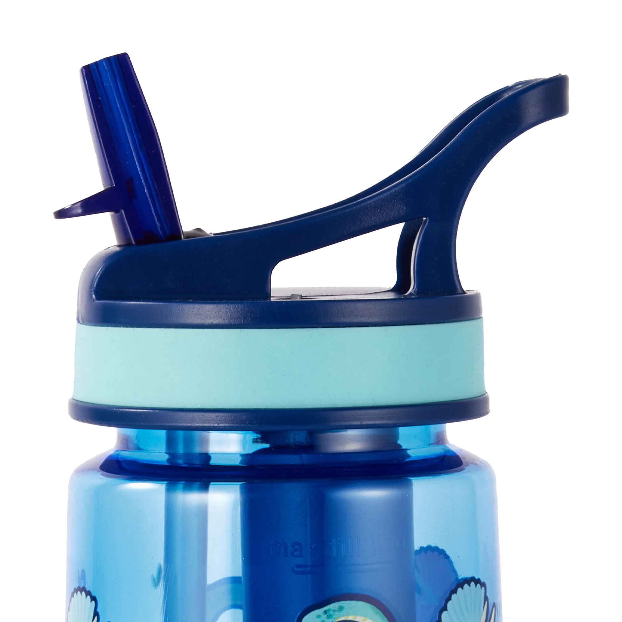 2 650ml Blue Dinosaur Flared Drink Bottle, 2 of 8