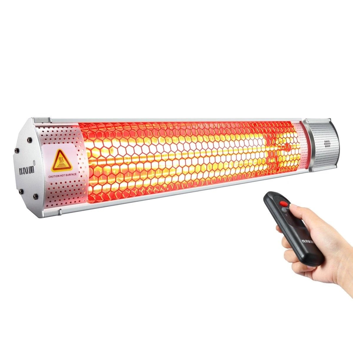 6 Maxkon 2000W Electric Outdoor Halogen Infrared Patio Heater, 6 of 7