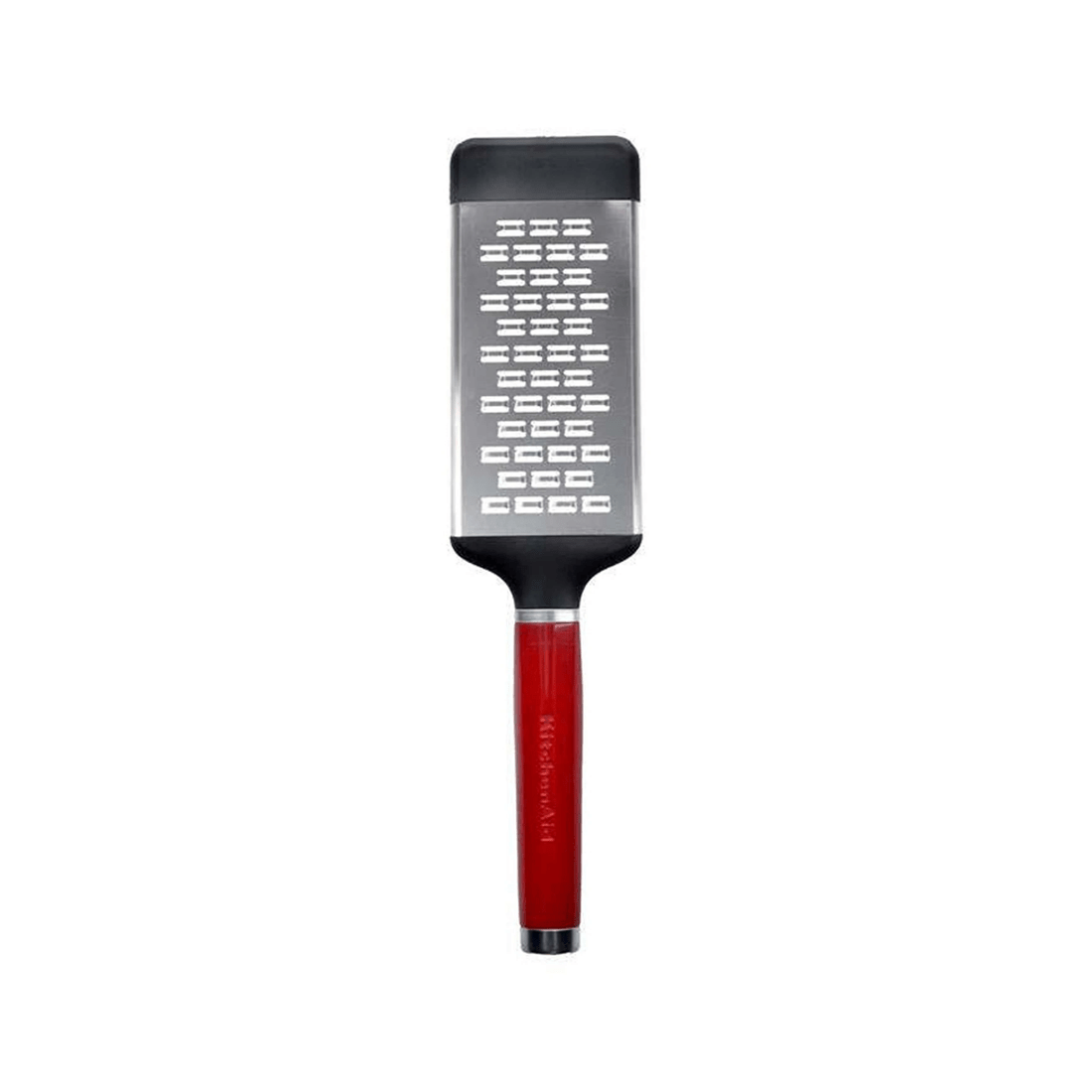 1 Kitchenaid Classic Flat Cheese And Lime Grater Stainless Steel Medium Serrations
 - Red, 1 of 3