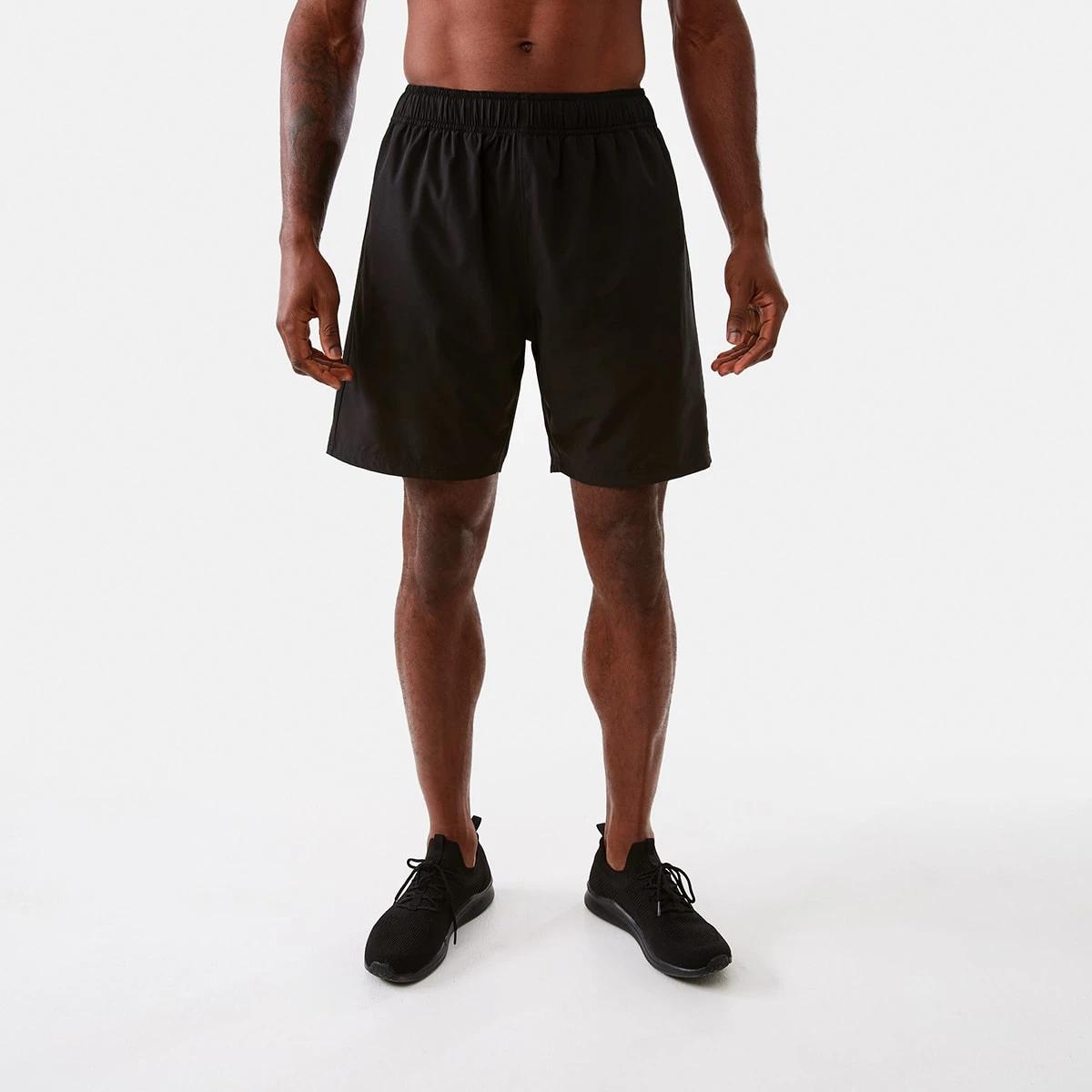 7 Everlast Mens Stretch Woven Shorts Black, 7 of 7