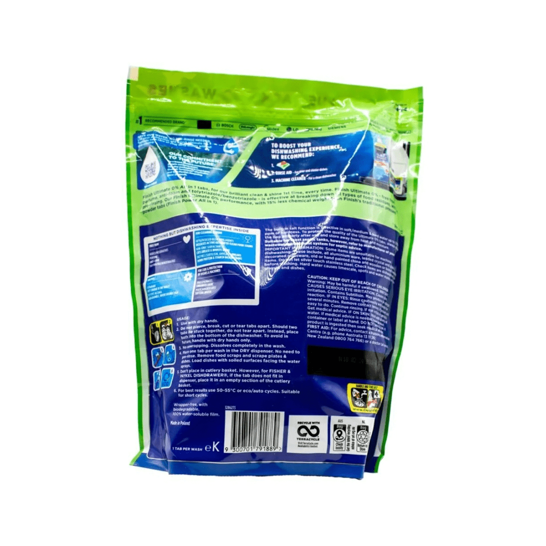 3 Finish Powerball Dishwasher Tablets 80pc All-In-One Brilliant Shine Effective, 3 of 3