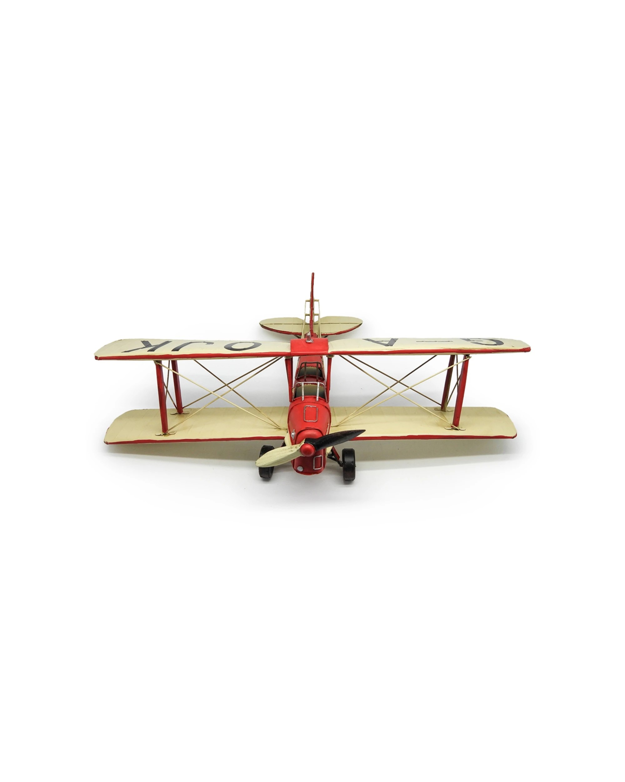 4 Boyle Metal Ornament Home Decor Collectible Tiger Moth Plane 50x48x18.5cm - Multi, 4 of 7