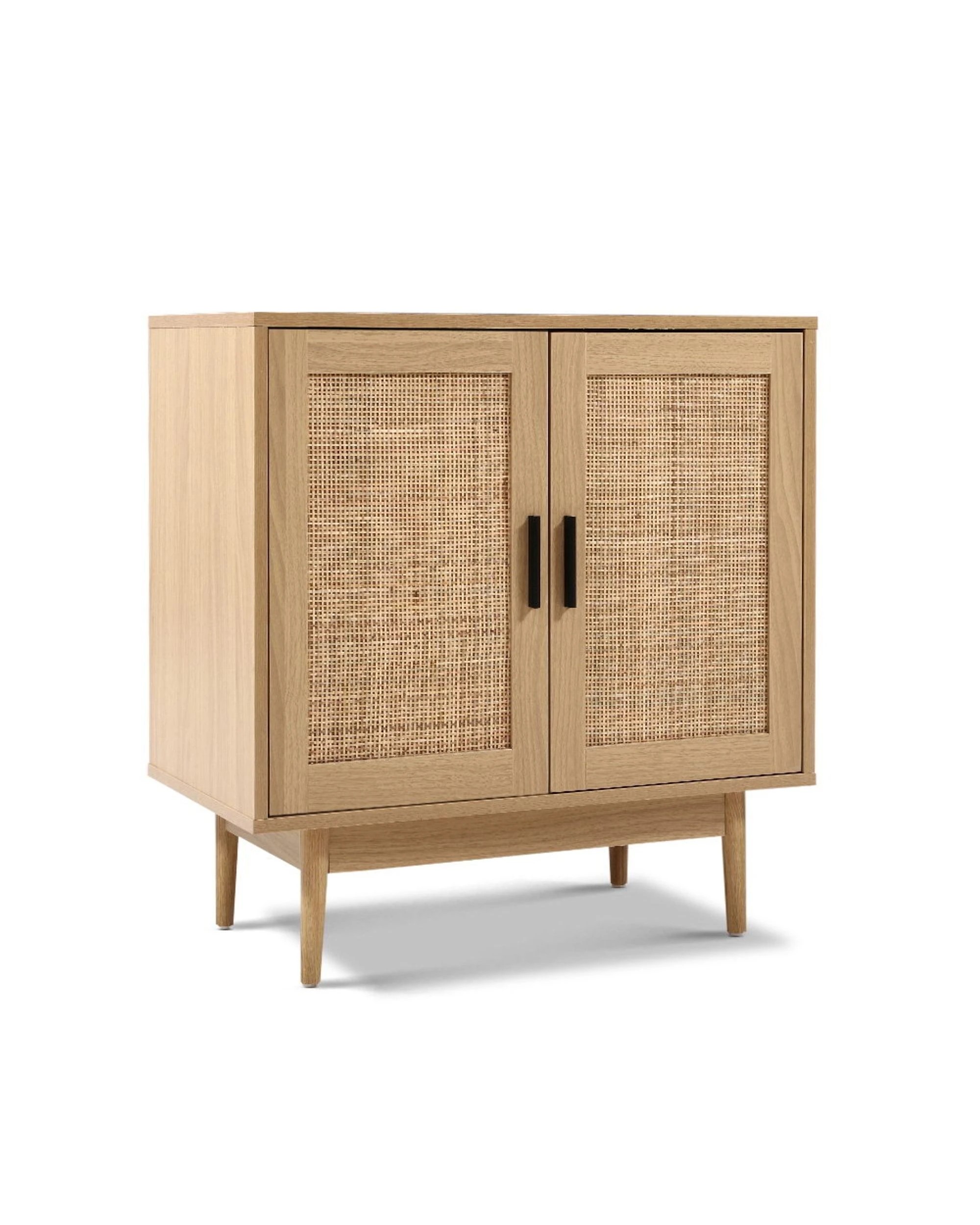 3 Artiss Rattan Buffet Sideboard 2 Doors
 - Brown, 3 of 3