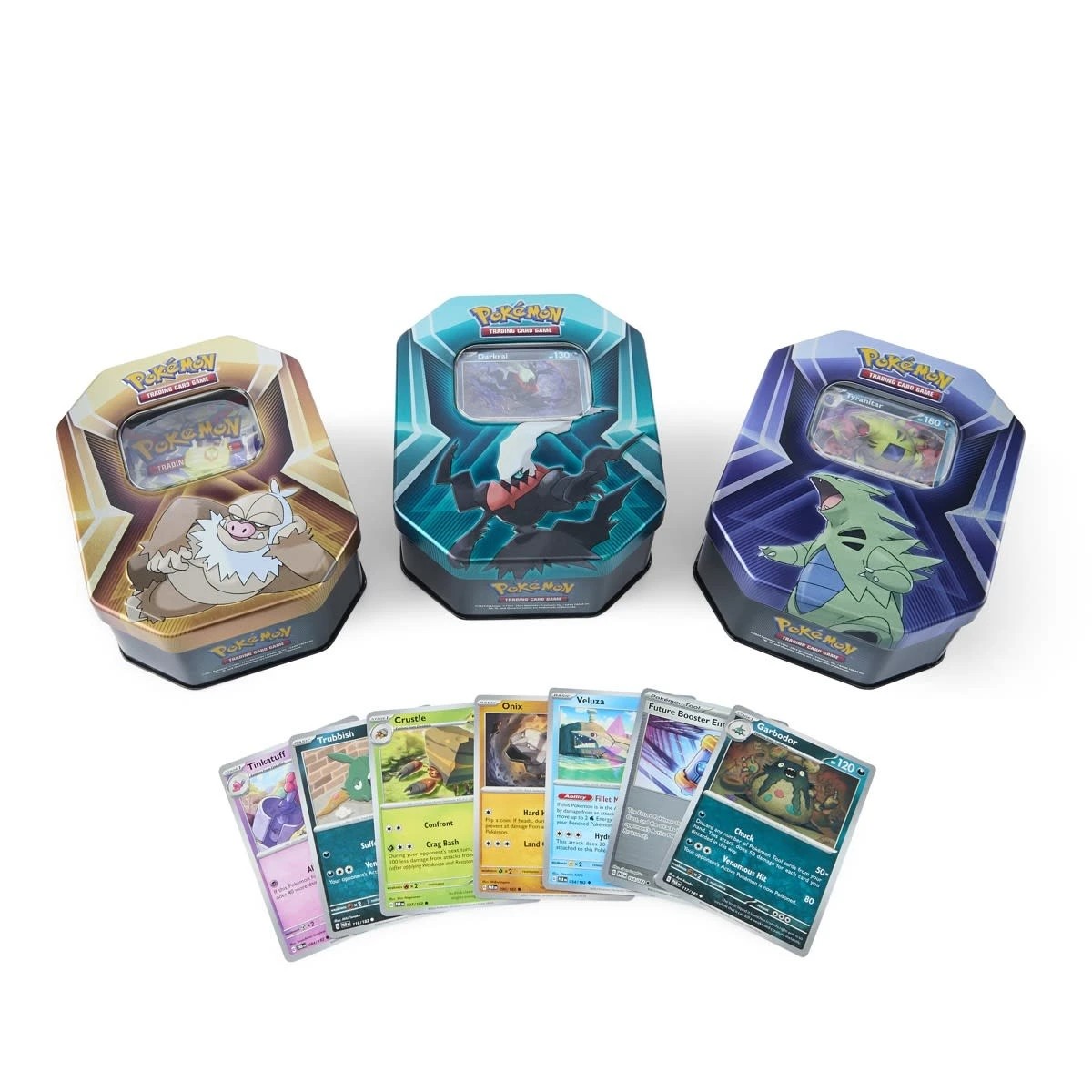 4 Pokemon Trading Card Game: Triple Whammy Tin - Assorted, 4 of 5