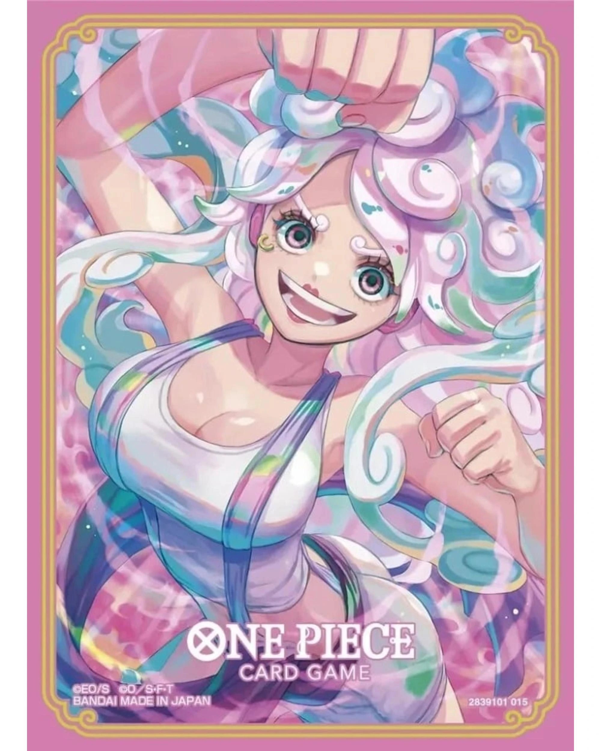 1 One Piece Card Game Official Sleeves Set 14 Jewelry Bonney the Freest Future, 1 of 1