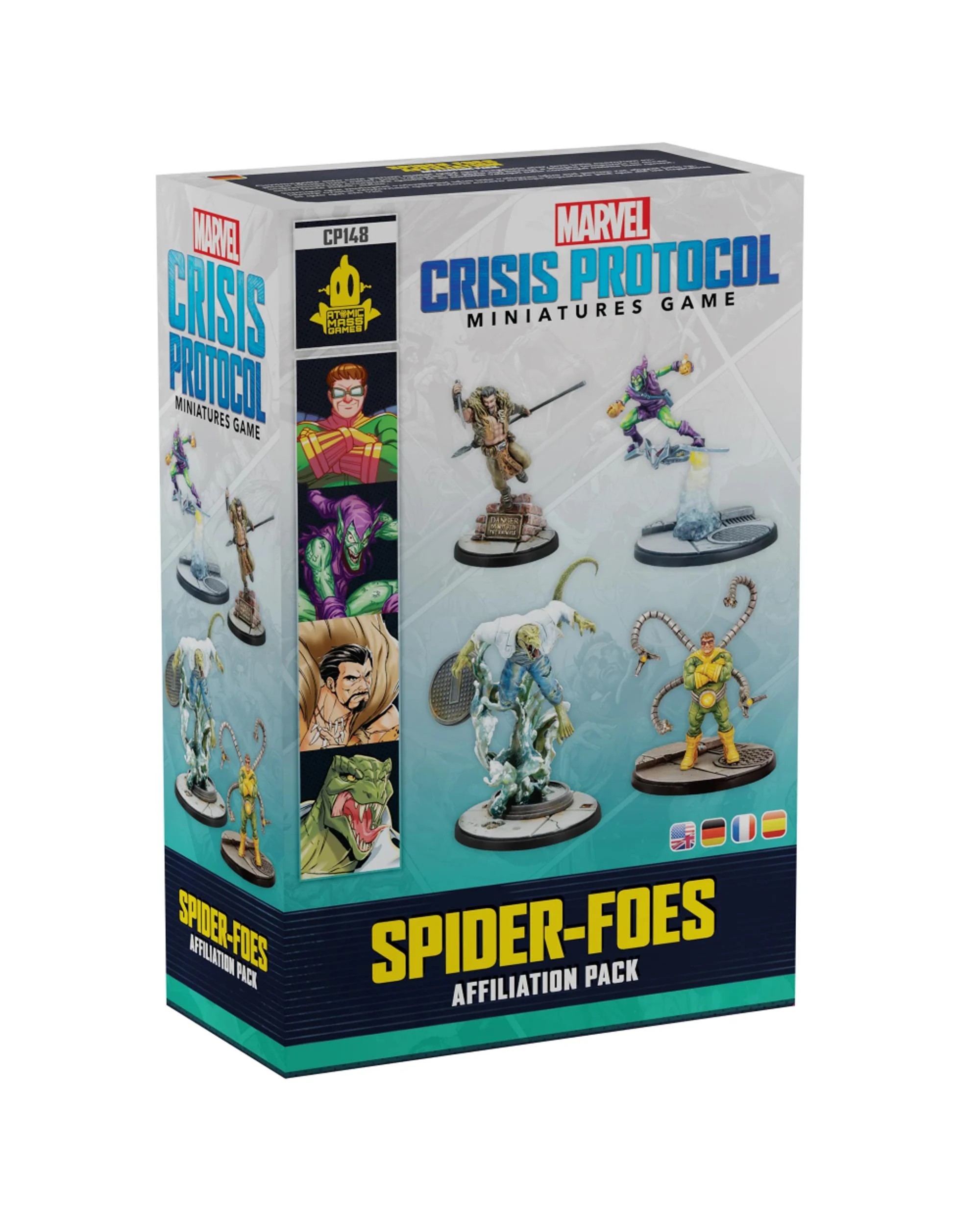 1 Marvel: Crisis Protocol Spider Foes Affiliation Pack Miniatures Board Game, 1 of 3