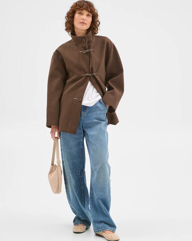 Target Woman Tie Waist Duffle 