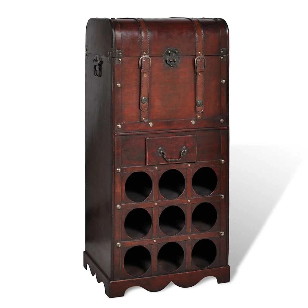 1 vidaXL Wine rack - Red, 1 of 6