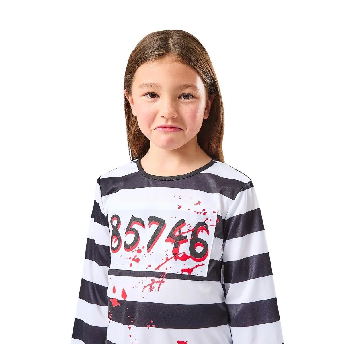 7 3 Piece Prisoner Costume - Ages 8+, 7 of 10
