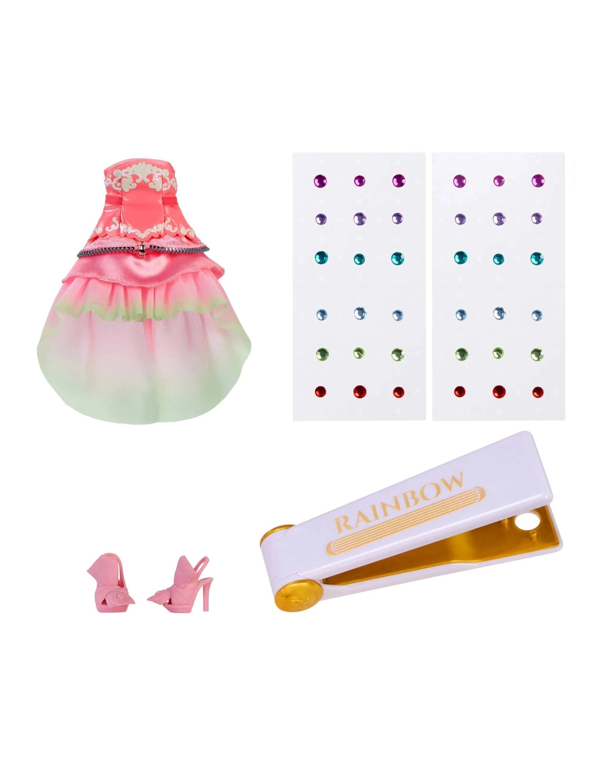 5 Rainbow High Be Dazzling Adeline Rose Fashion Doll - Pink, 5 of 7