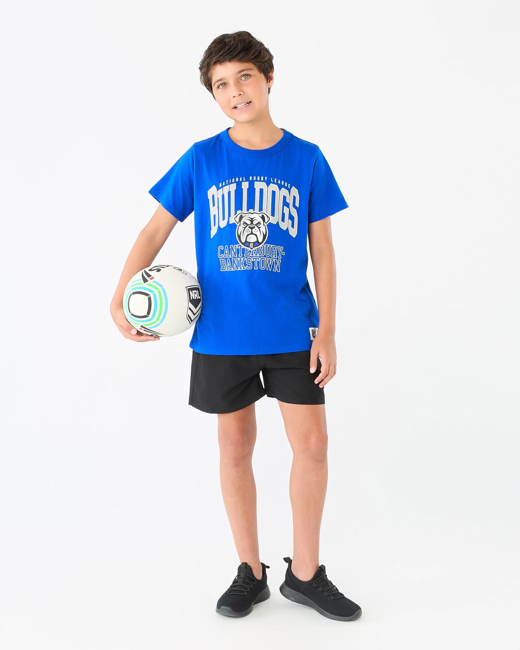 6 NRL Kids T-shirt Bulldogs, 6 of 6